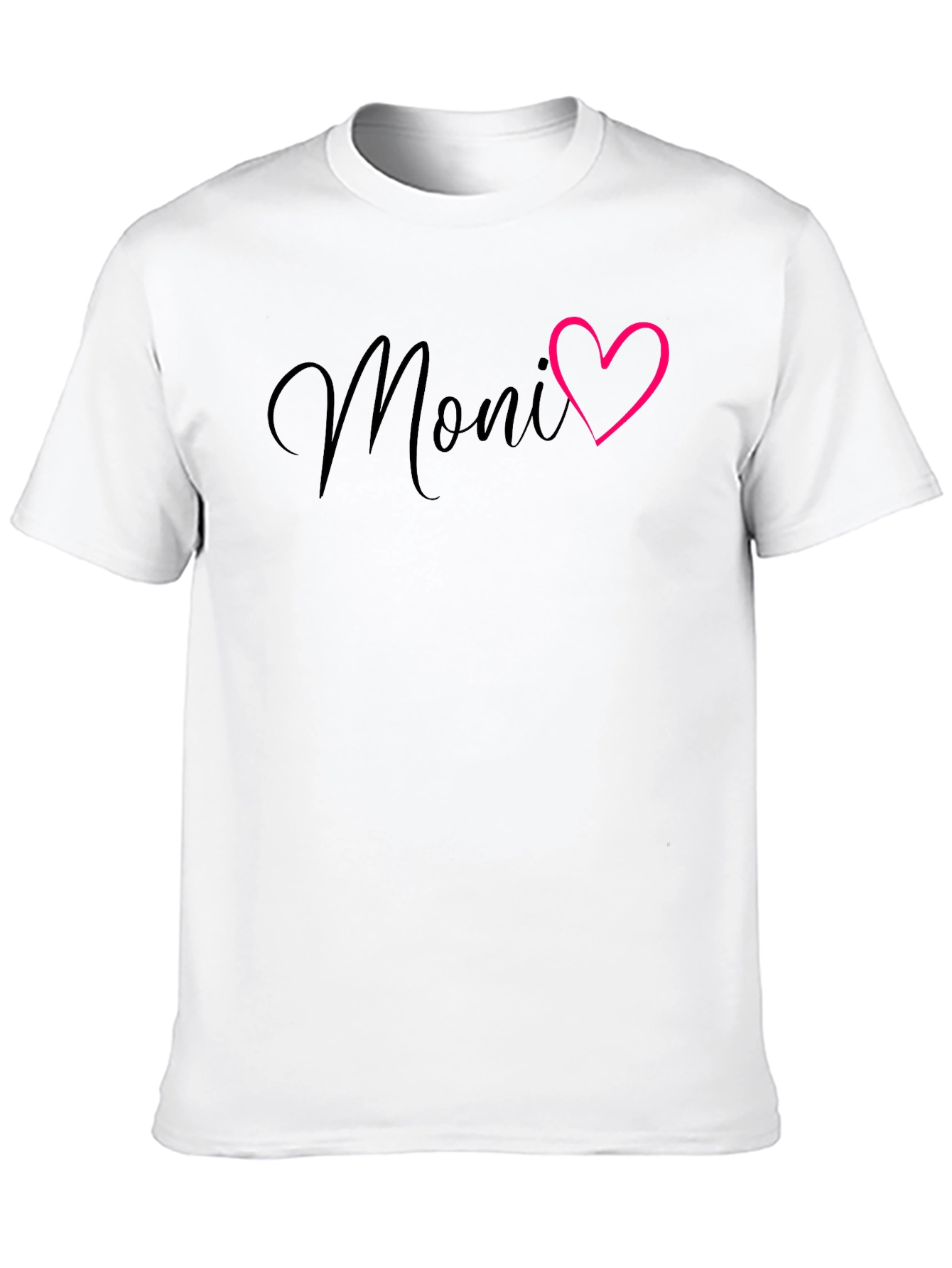 Moni Heart Graphic Tee - Trendy Casual Style