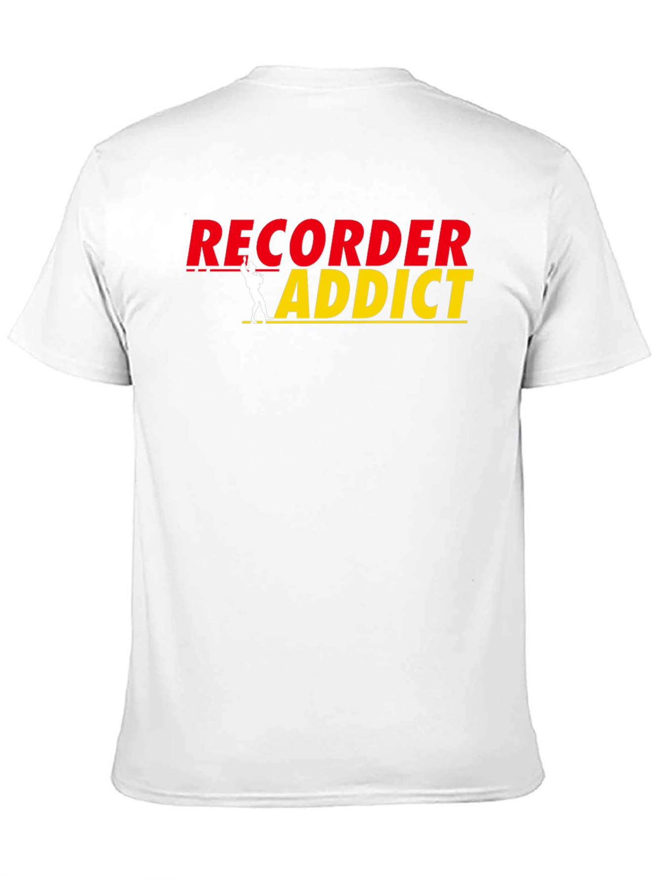 Recorder Addict Black T-Shirt