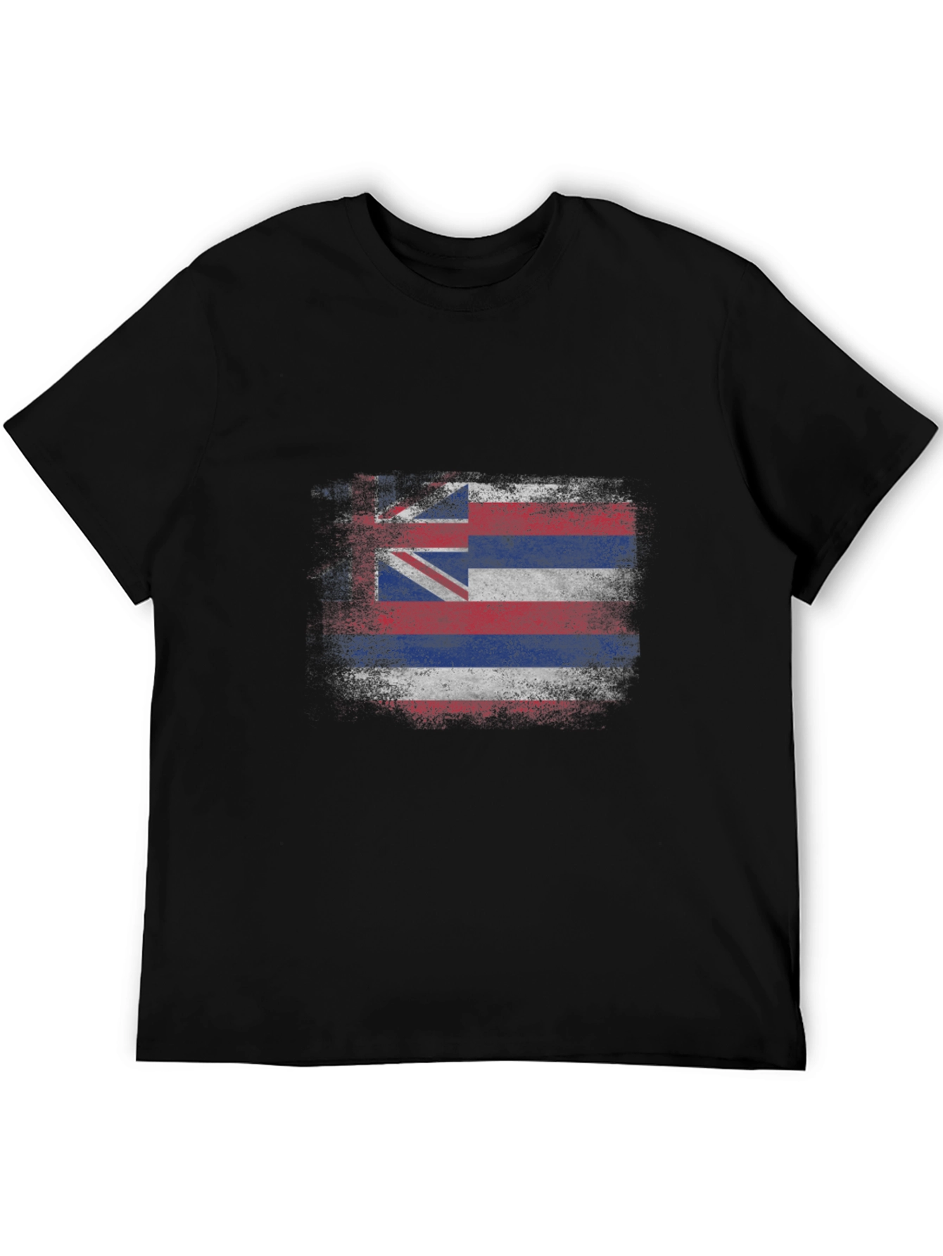 Hawaii Flag T-Shirt - Distressed Graphic Tee