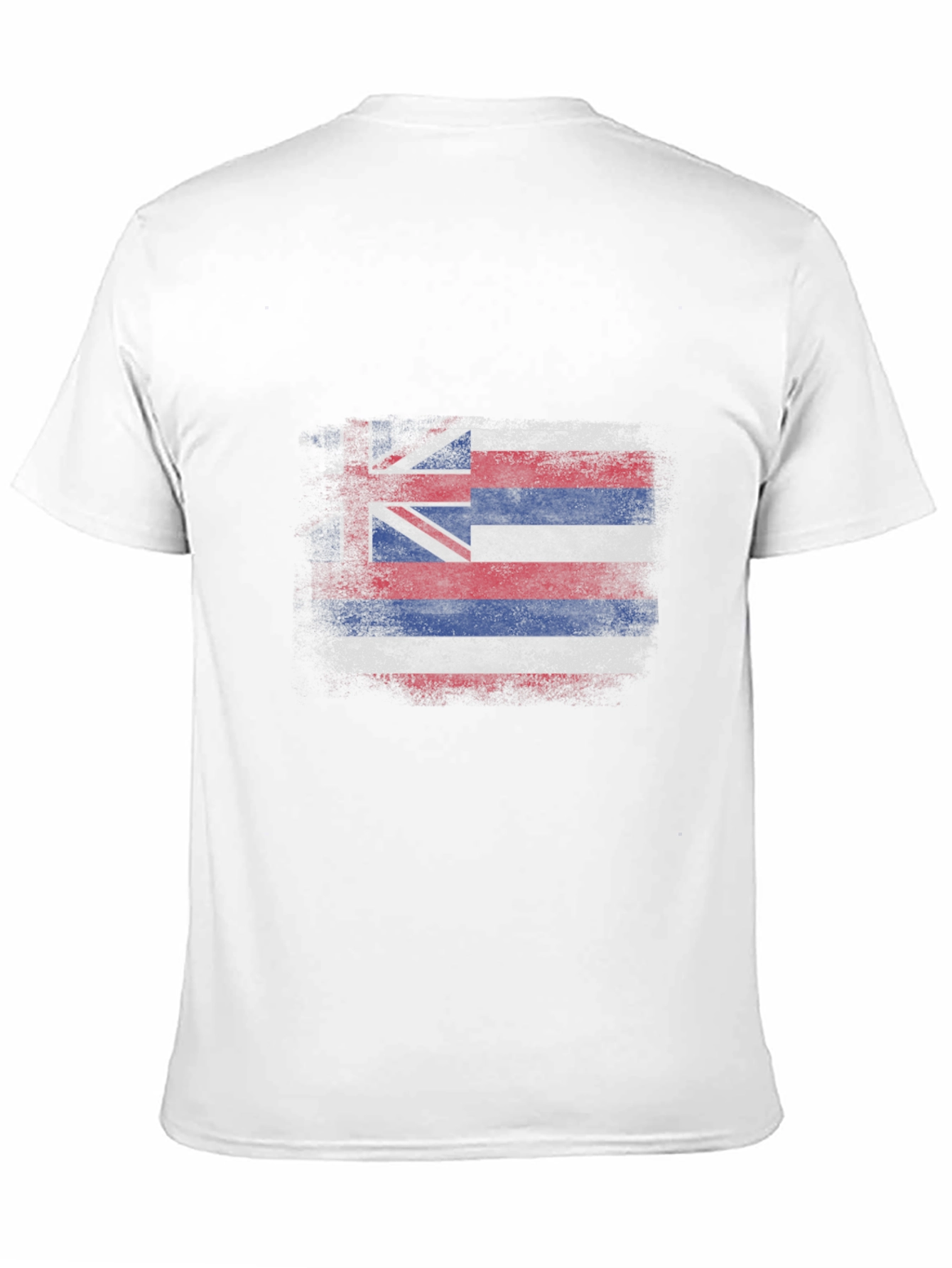 Hawaii Flag T-Shirt - Distressed Graphic Tee