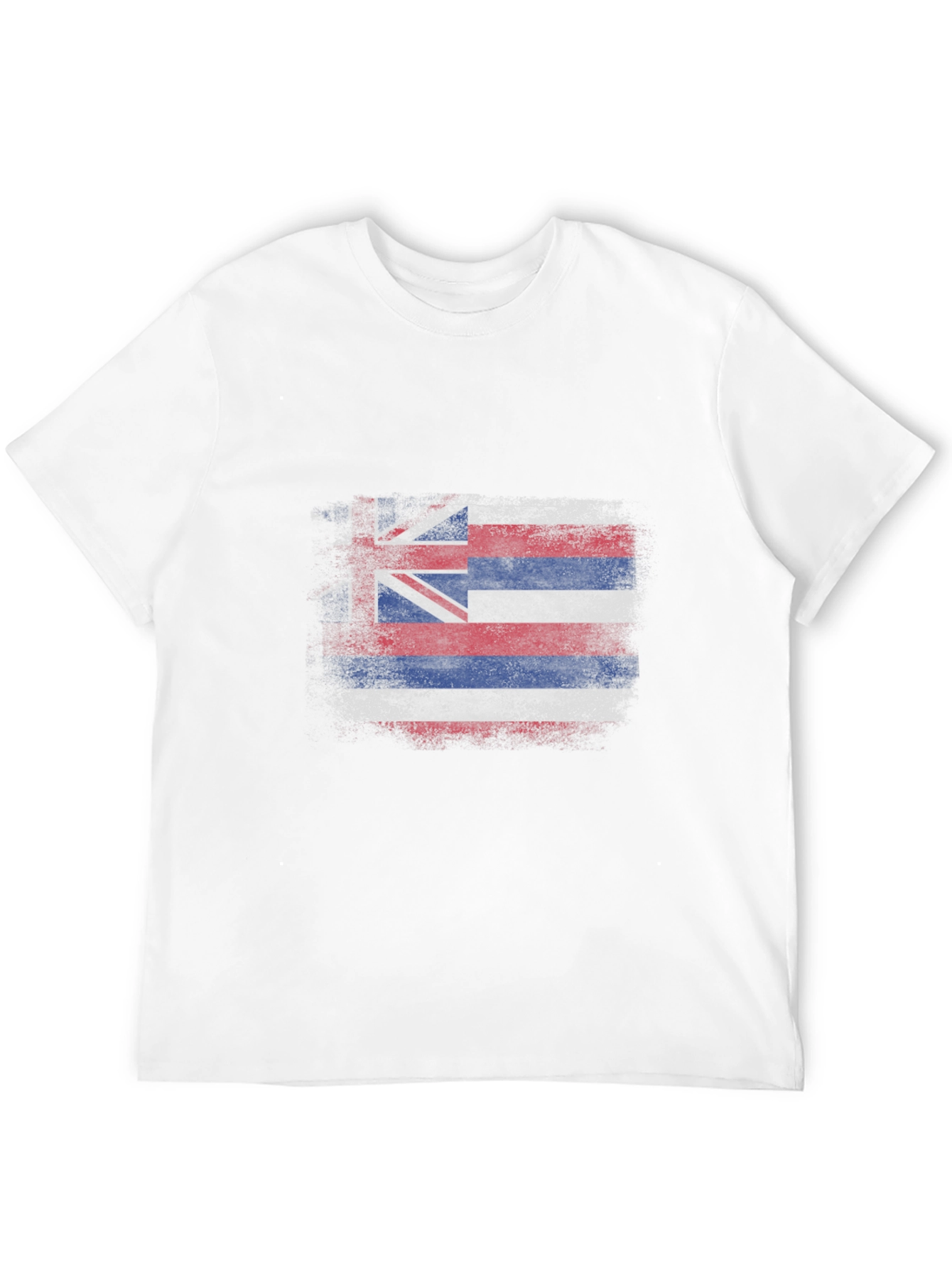Hawaii Flag T-Shirt - Distressed Graphic Tee