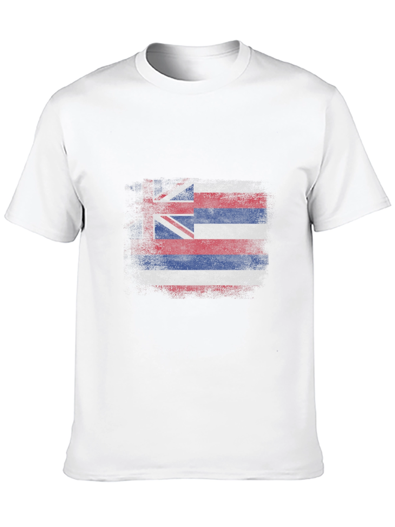 Hawaii Flag T-Shirt - Distressed Graphic Tee
