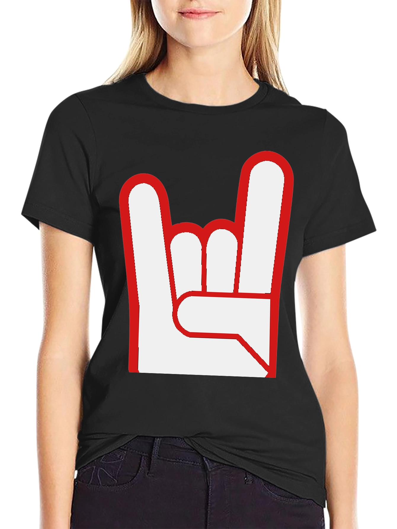 Rock On Gesture T-Shirt
