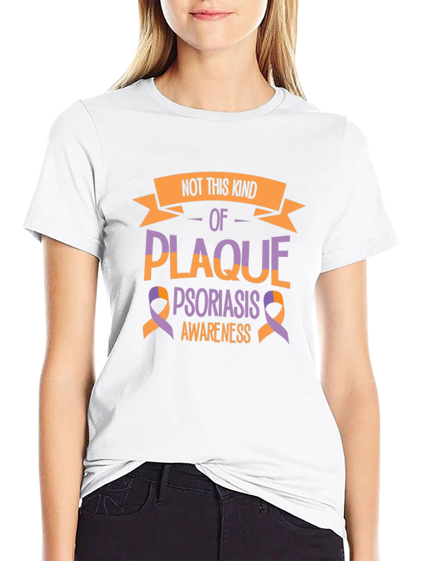 Plaque Psoriasis Awareness Graphic T-Shirt