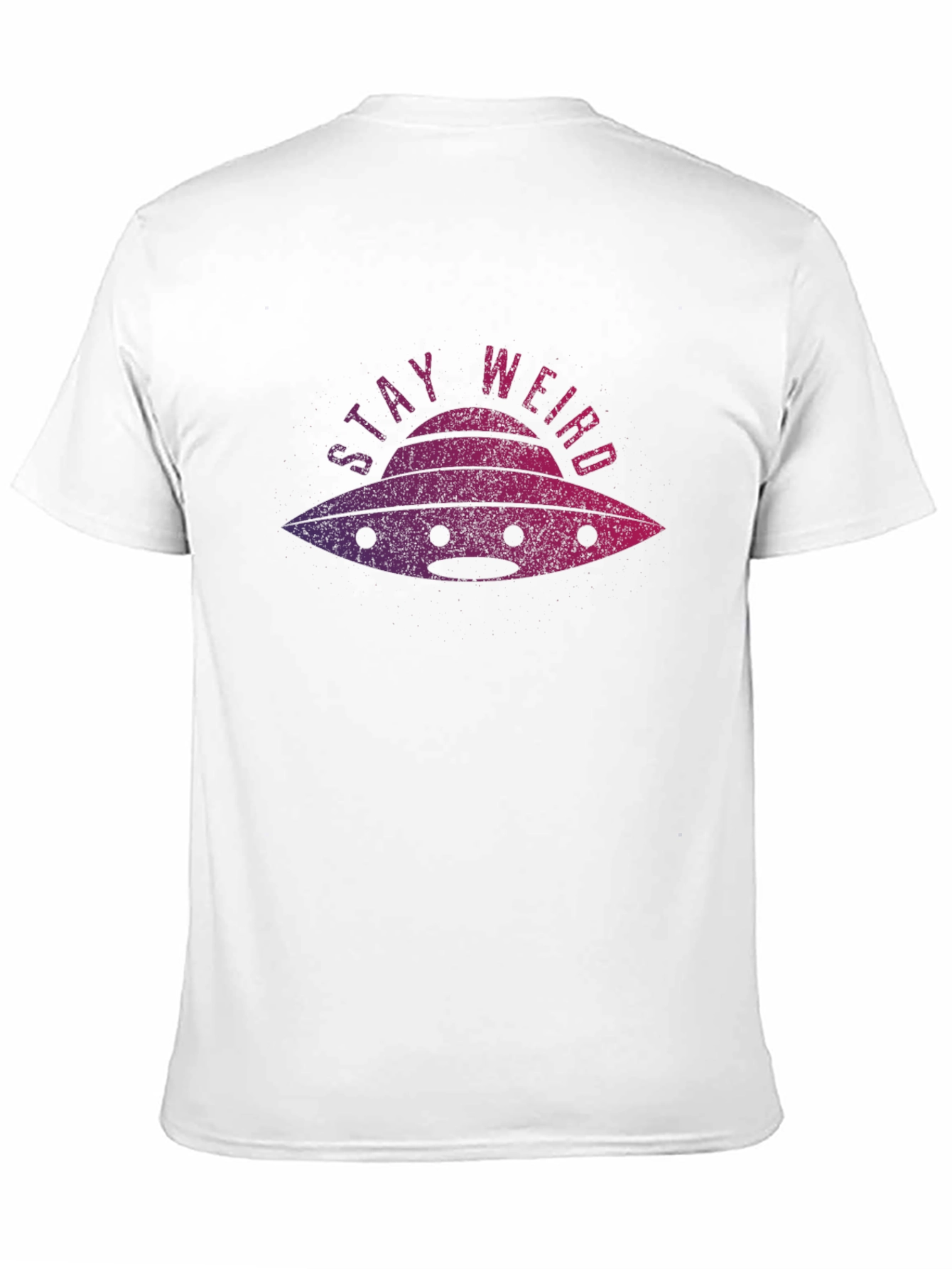 Stay Weird Alien Graphic Tee - Soft Cotton Blend