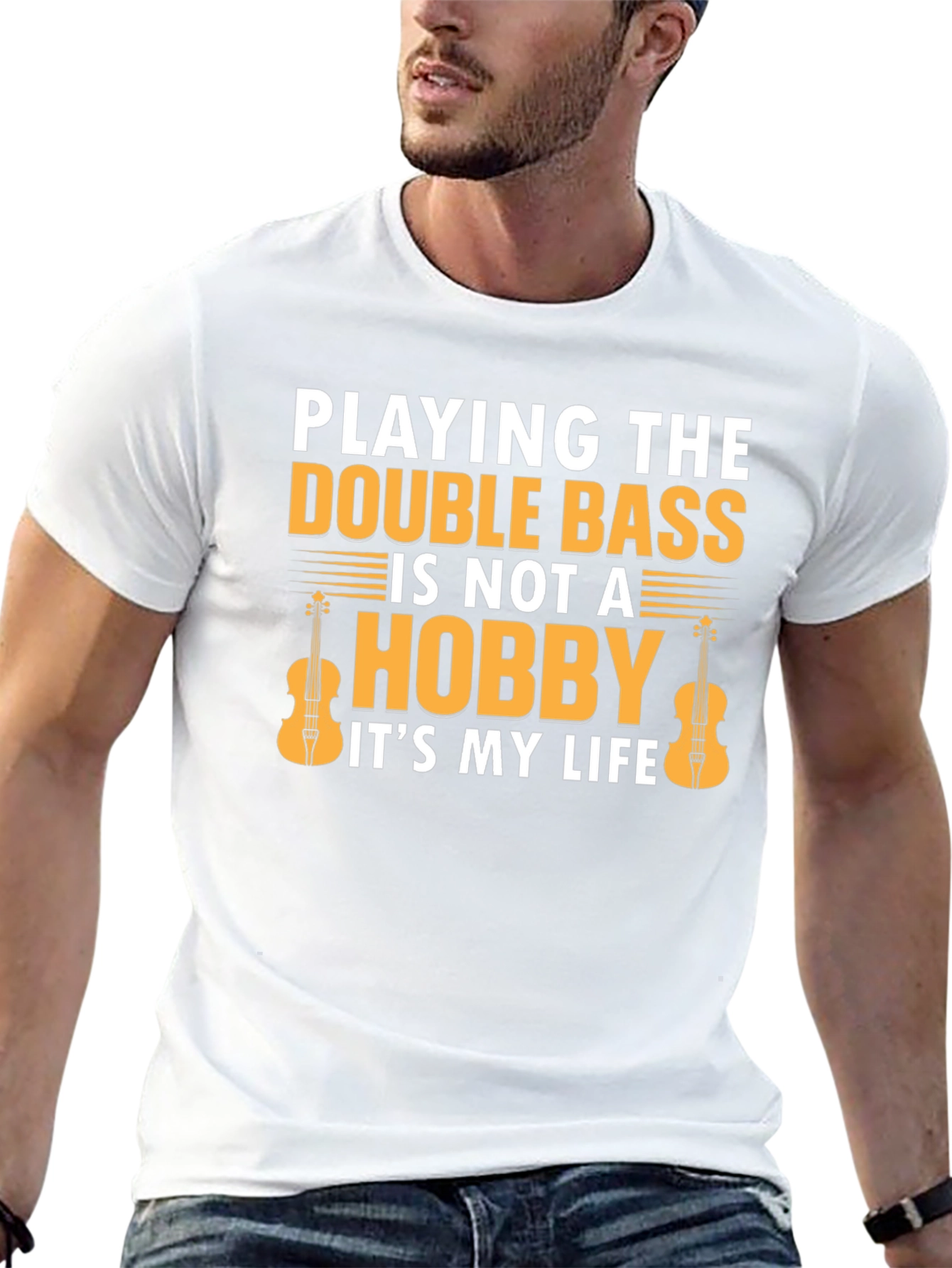 Double Bass Player T-Shirt - Its My Life!