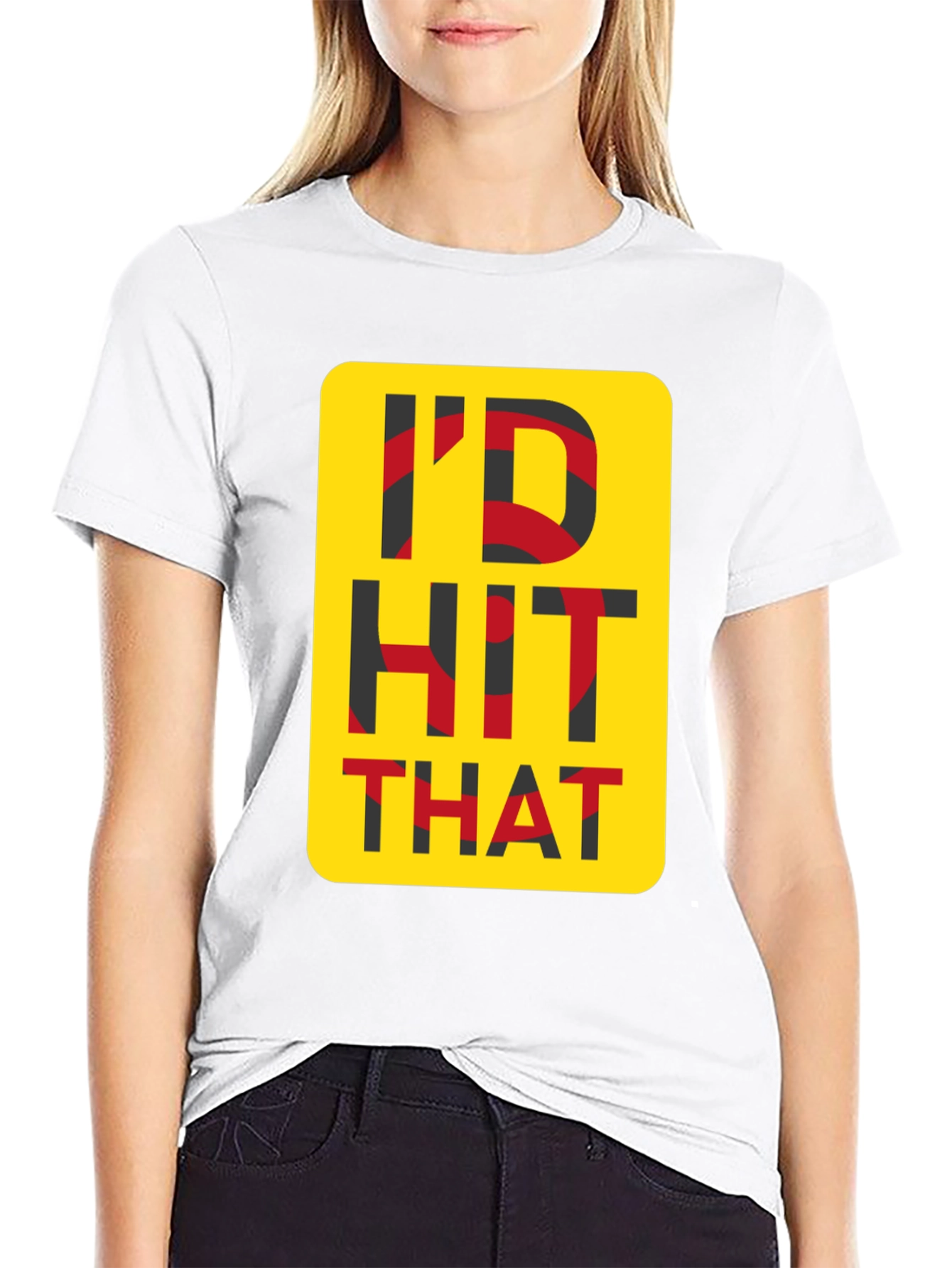 ID Hit That Novelty Graphic Tee - Funny T-Shirt