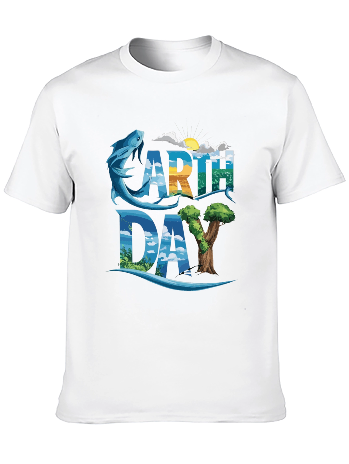 Earth Day T-Shirt - Nature Graphic Tee