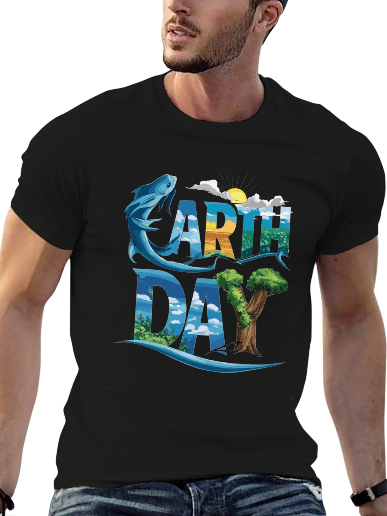 Earth Day T-Shirt - Nature Graphic Tee