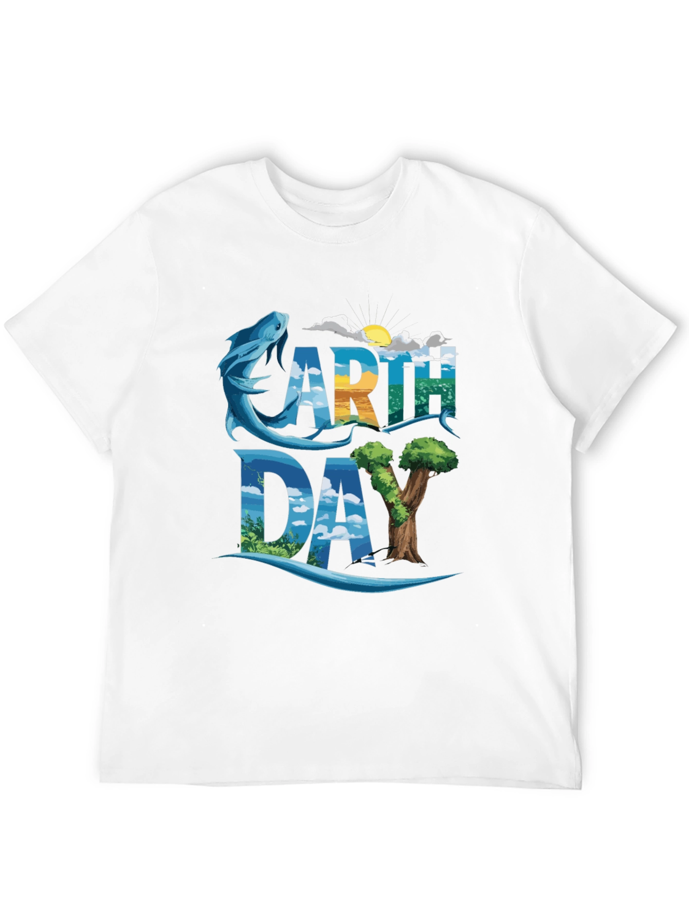 Earth Day T-Shirt - Nature Graphic Tee
