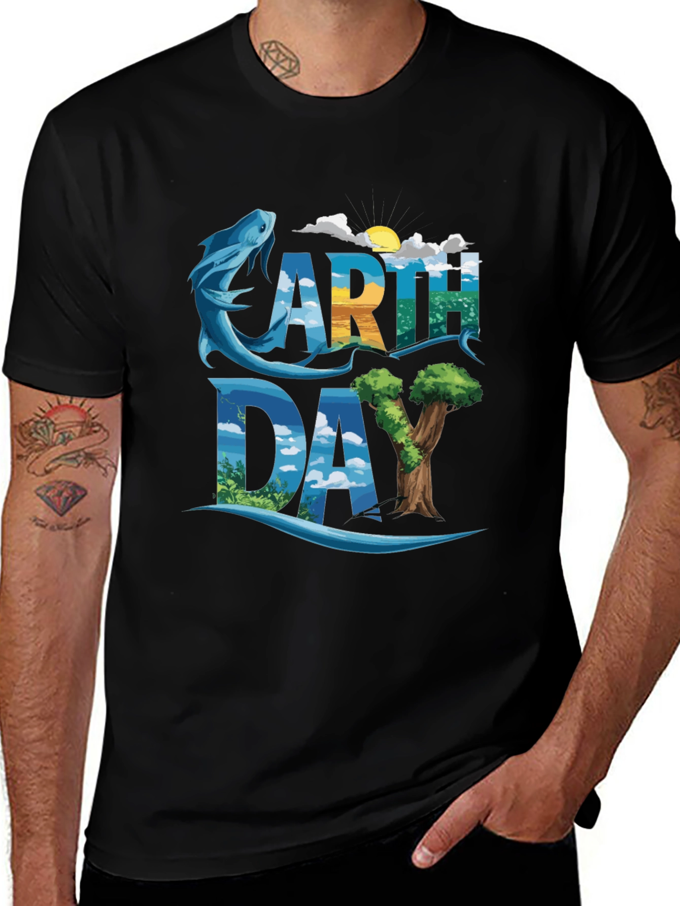 Earth Day T-Shirt - Nature Graphic Tee