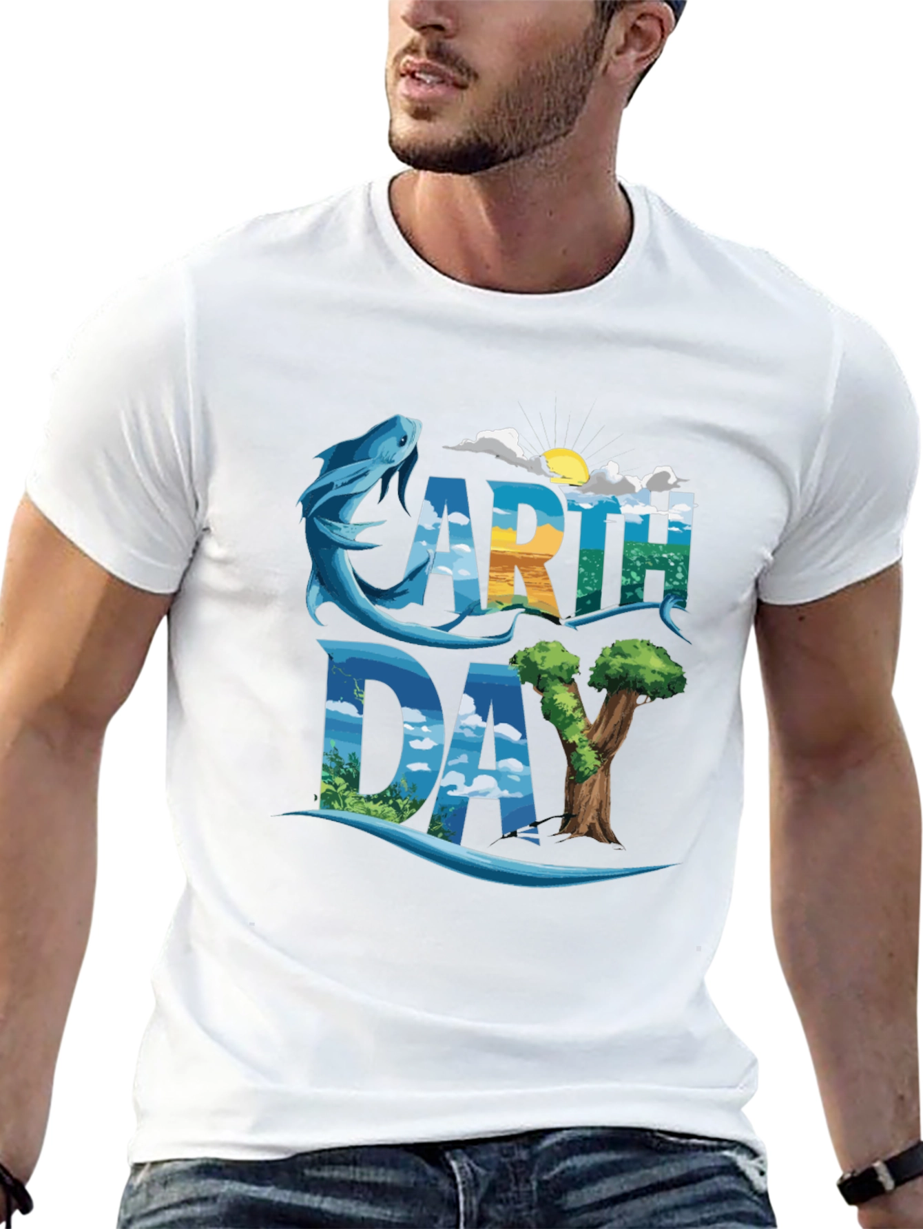 Earth Day T-Shirt - Nature Graphic Tee