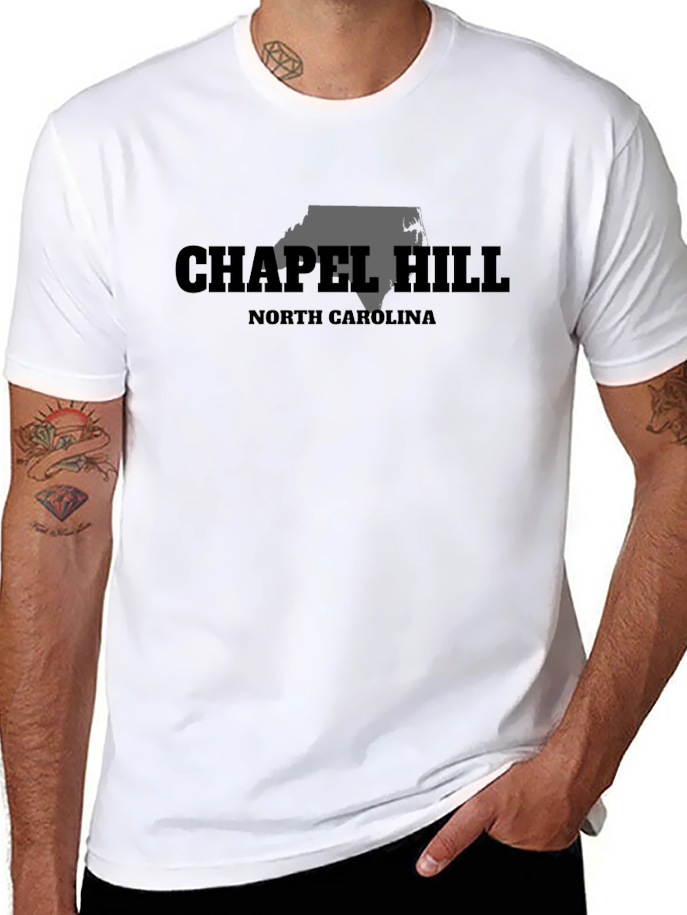 Chapel Hill North Carolina Graphic T-Shirt