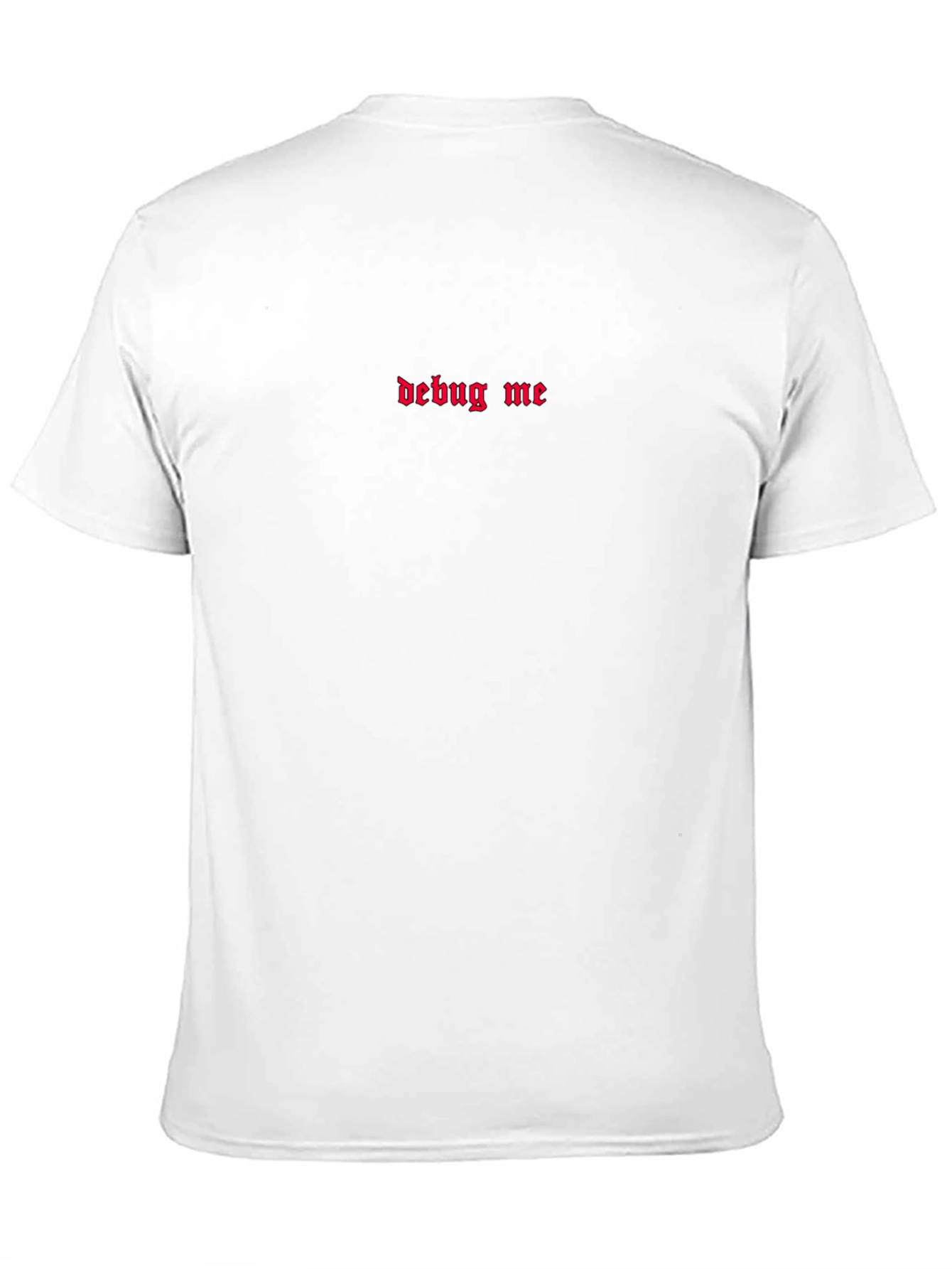 Debug Me Black Graphic T-Shirt