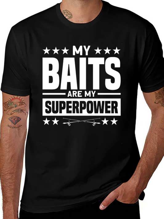 My Baits Are My Superpower Graphic Tee