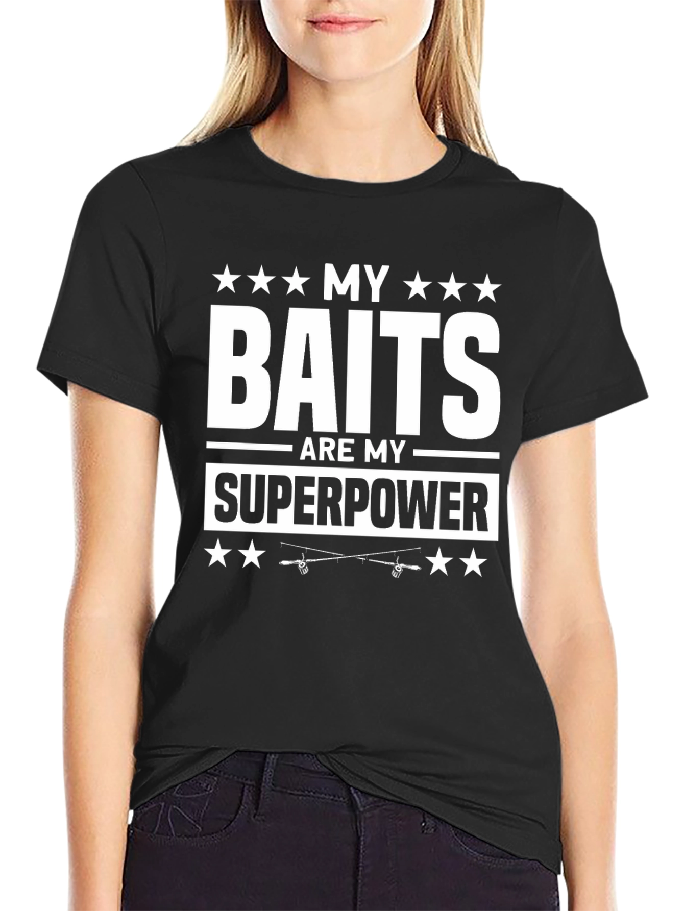 My Baits Are My Superpower Graphic Tee