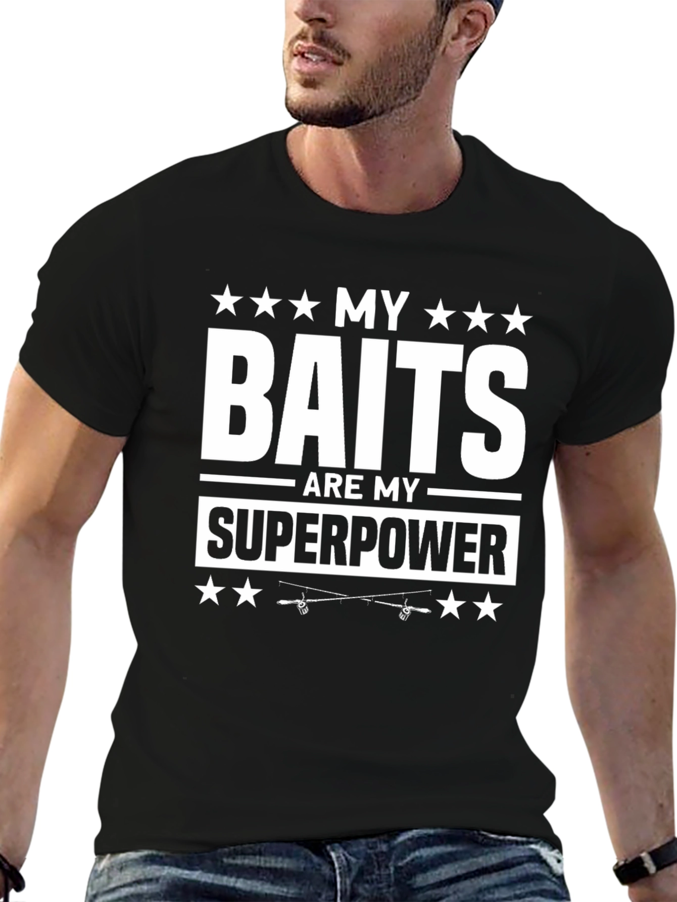 My Baits Are My Superpower Graphic Tee