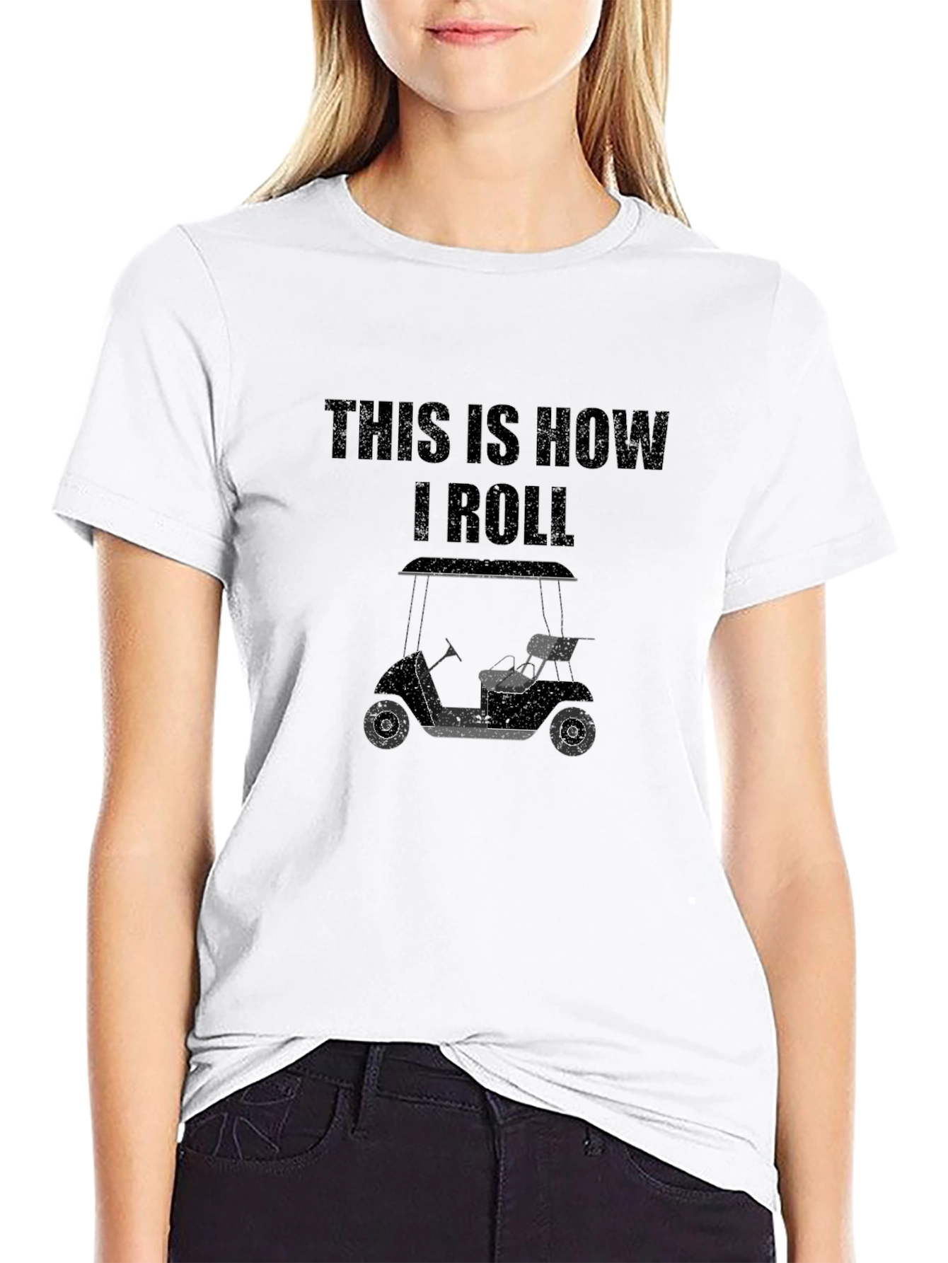 This is How I Roll - Golf Cart Tee