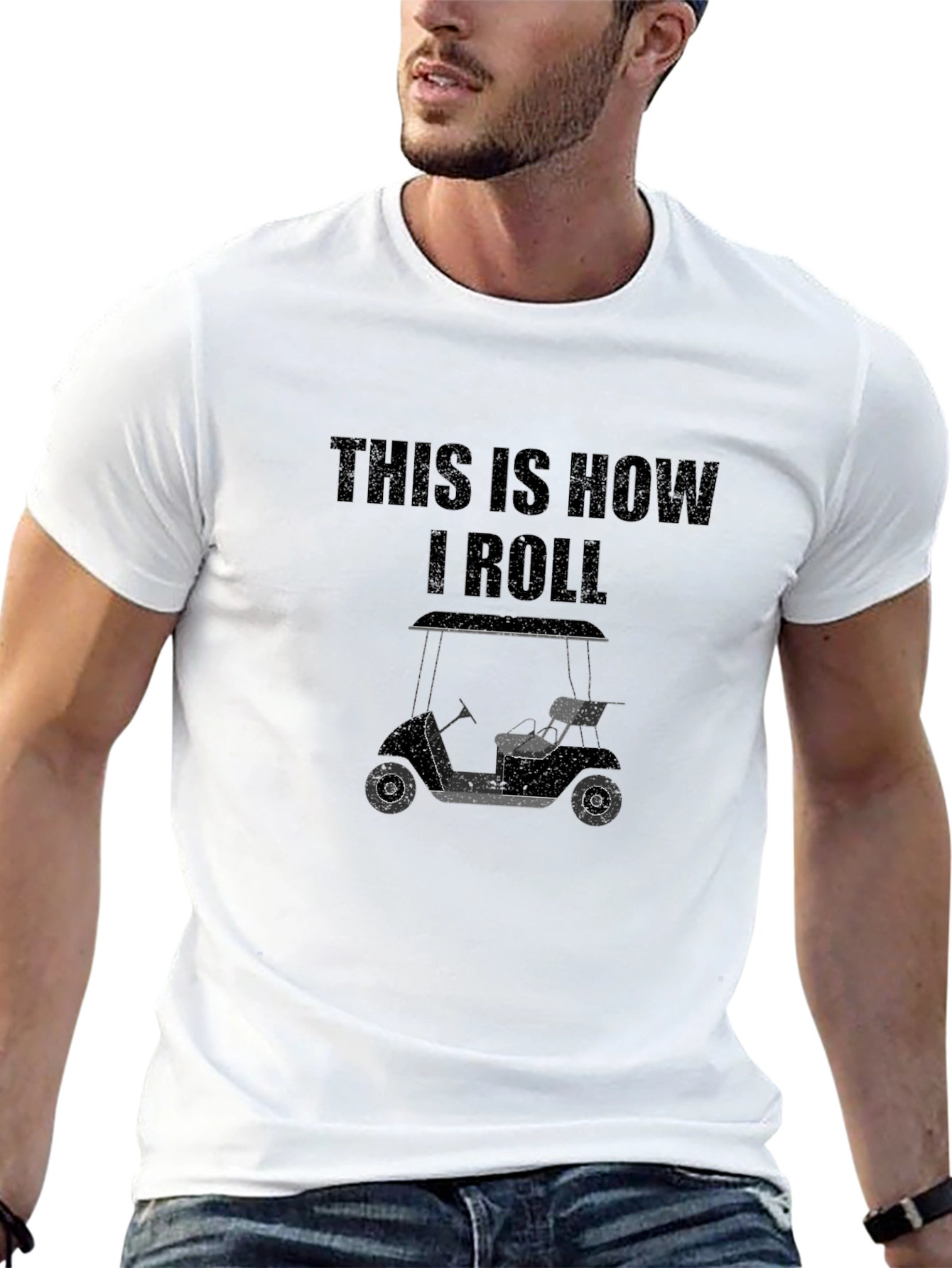 This is How I Roll - Golf Cart Tee