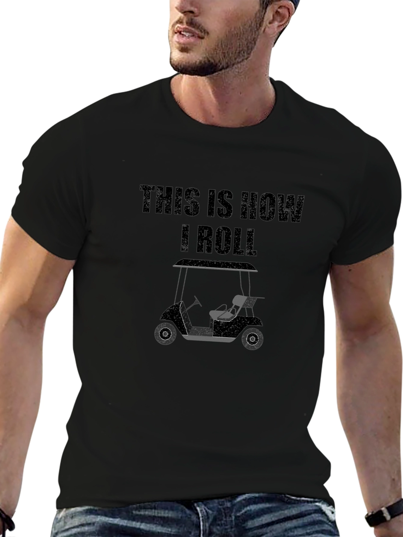This is How I Roll - Golf Cart Tee