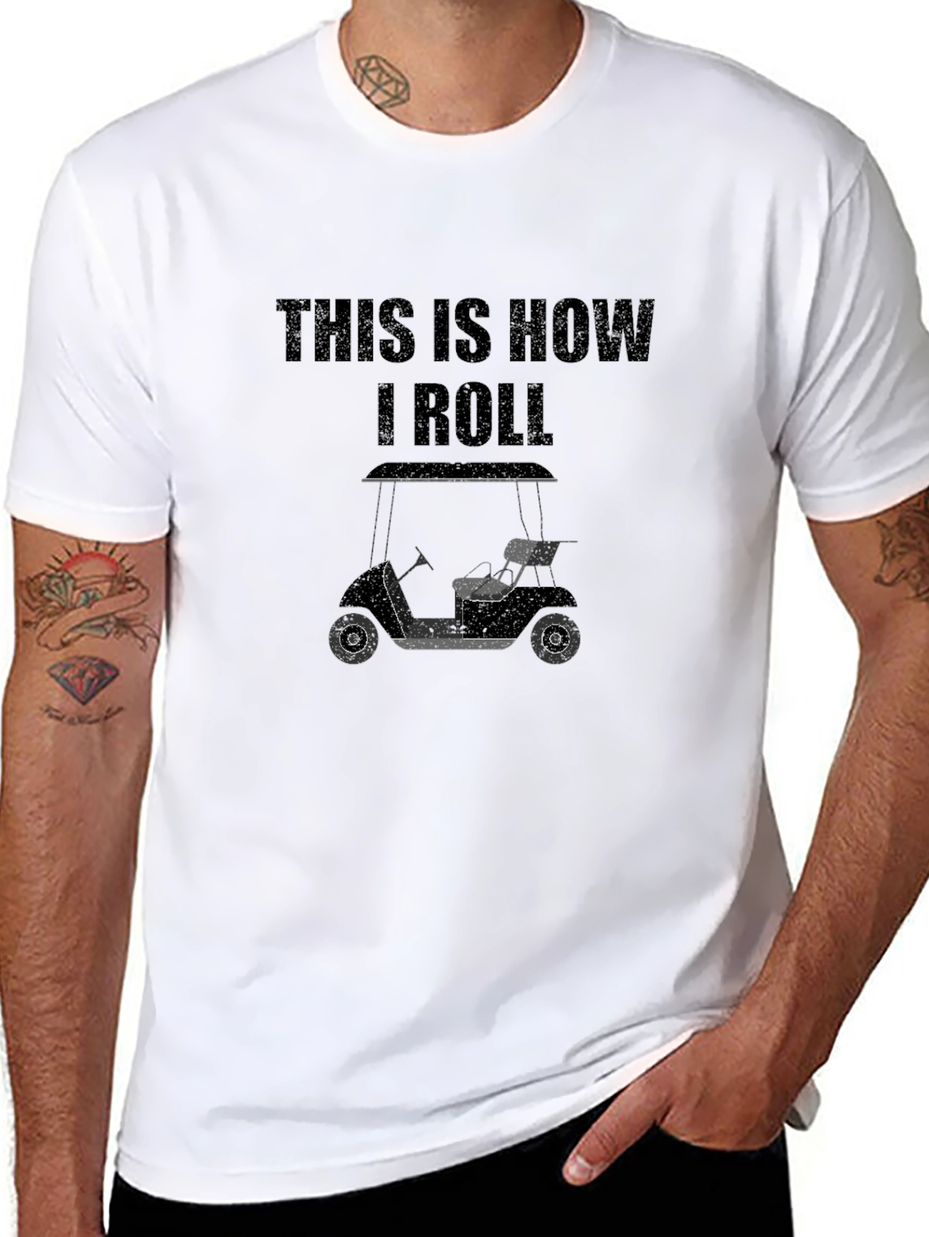 This is How I Roll - Golf Cart Tee