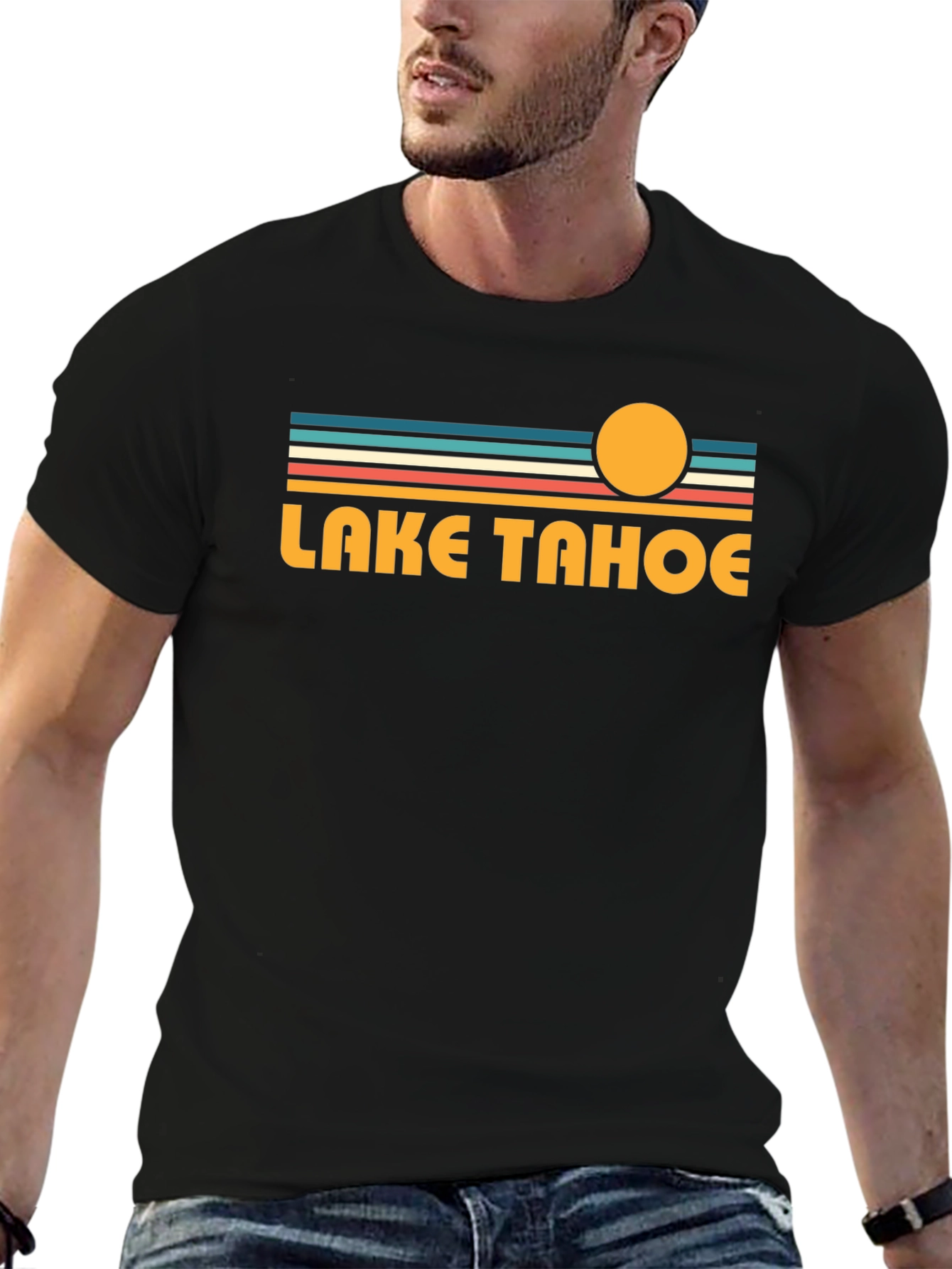 Retro Lake Tahoe Graphic Tee
