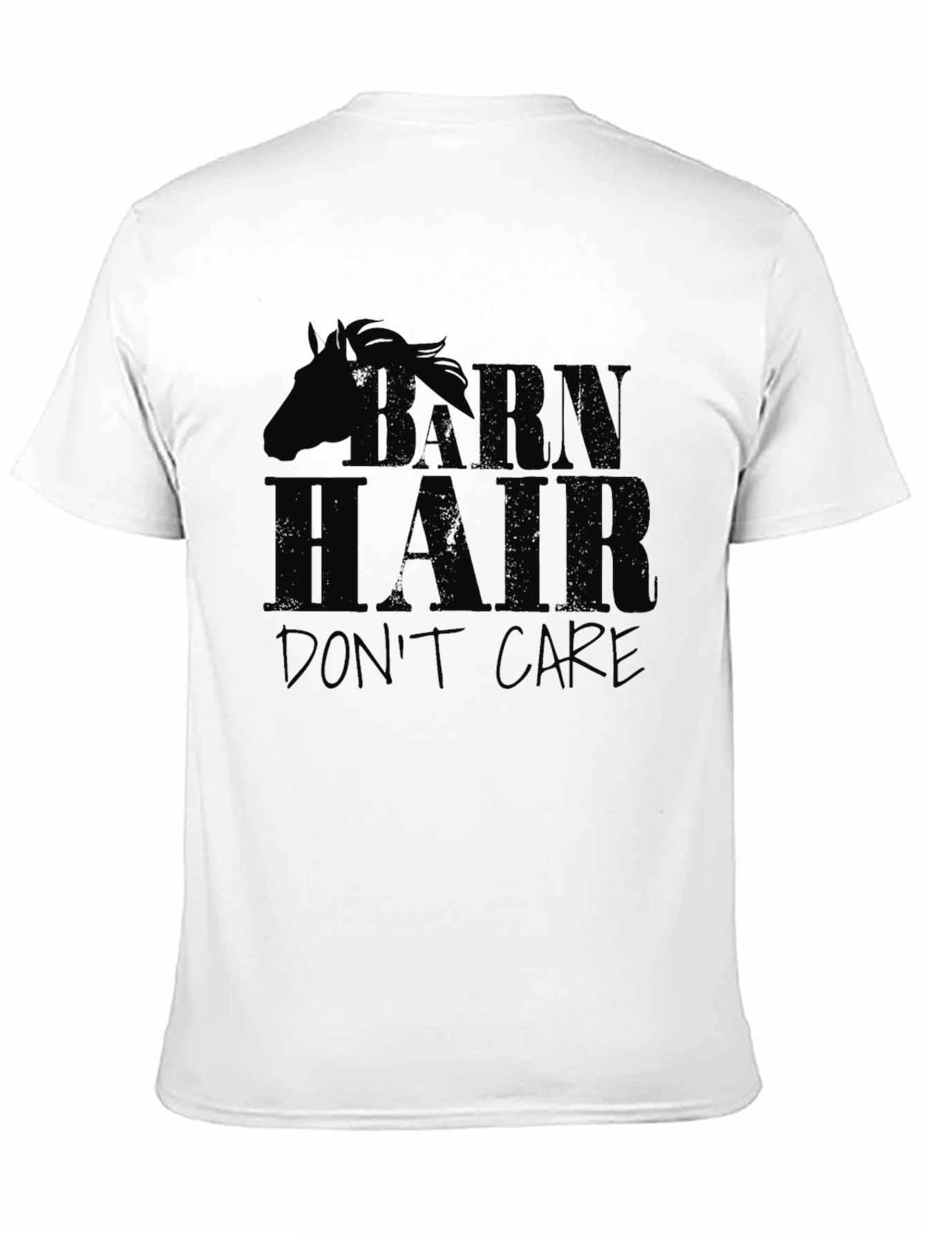 Barn Hair Dont Care Black T-Shirt