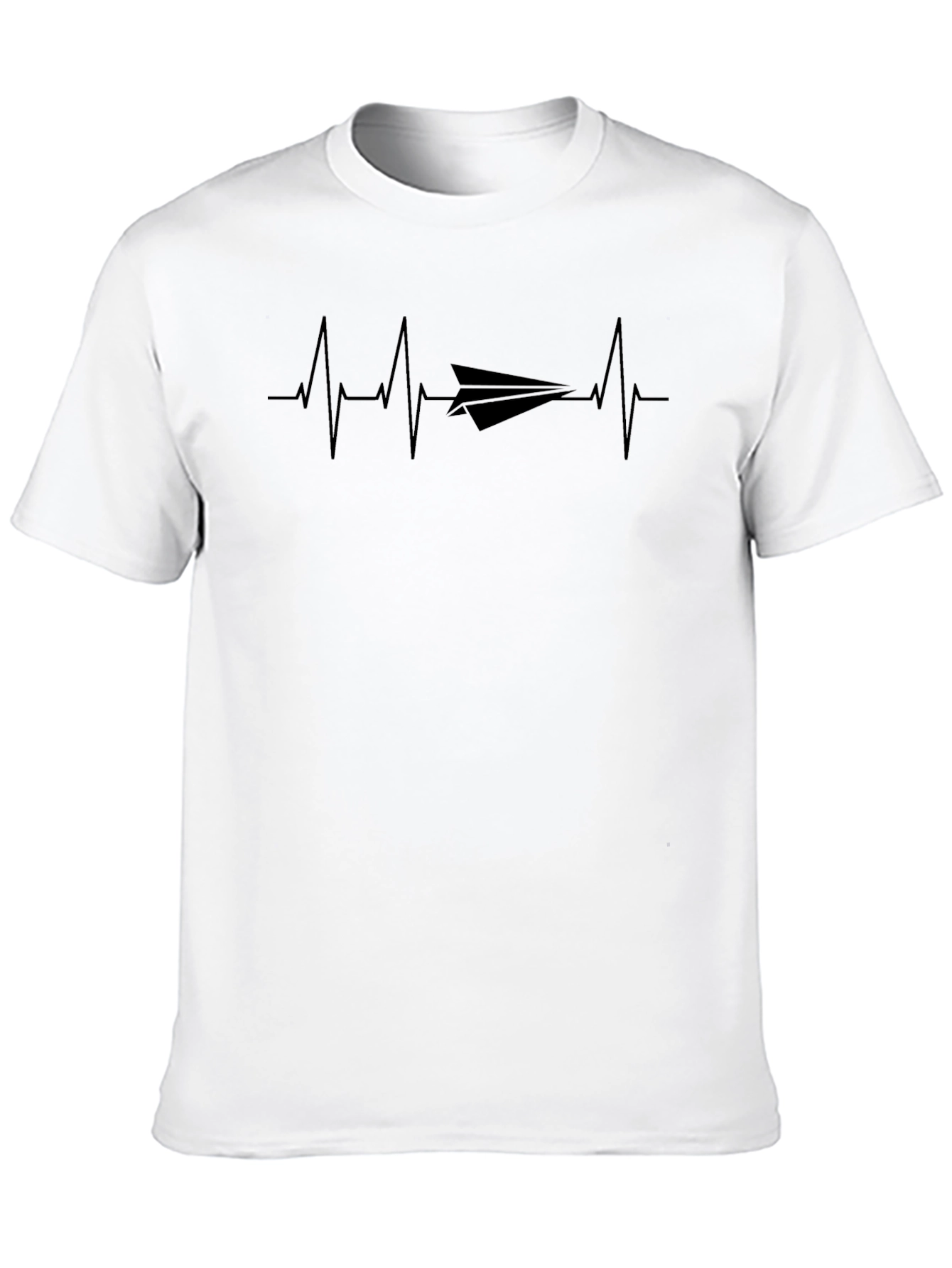 Paper Airplane Heartbeat T-Shirt