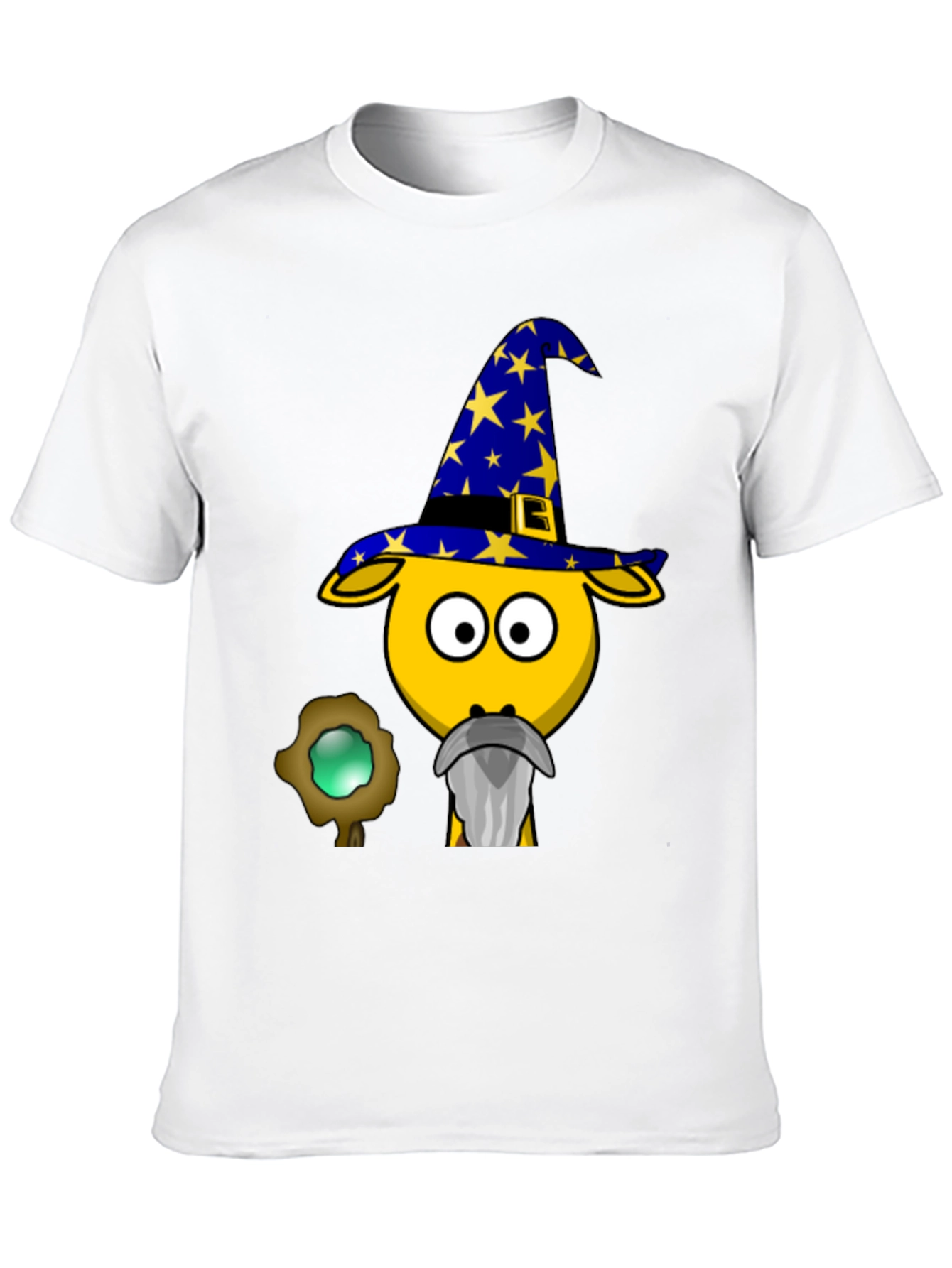 Wizard Goat T-Shirt - Funny Cartoon Tee