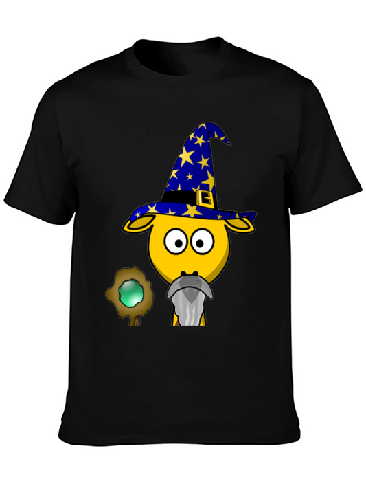 Wizard Goat T-Shirt - Funny Cartoon Tee