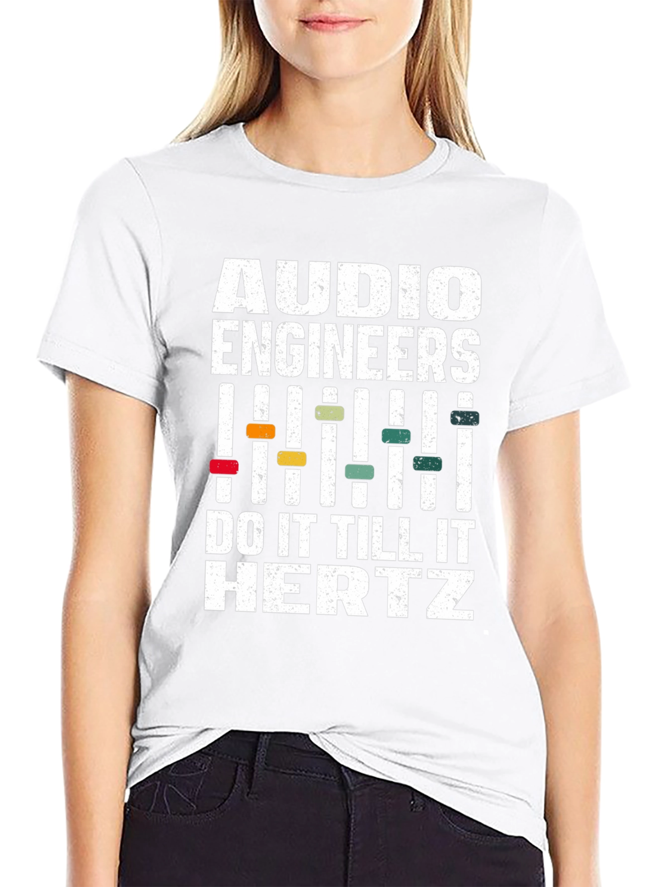Audio Engineers Do It Till It Hertz T-Shirt