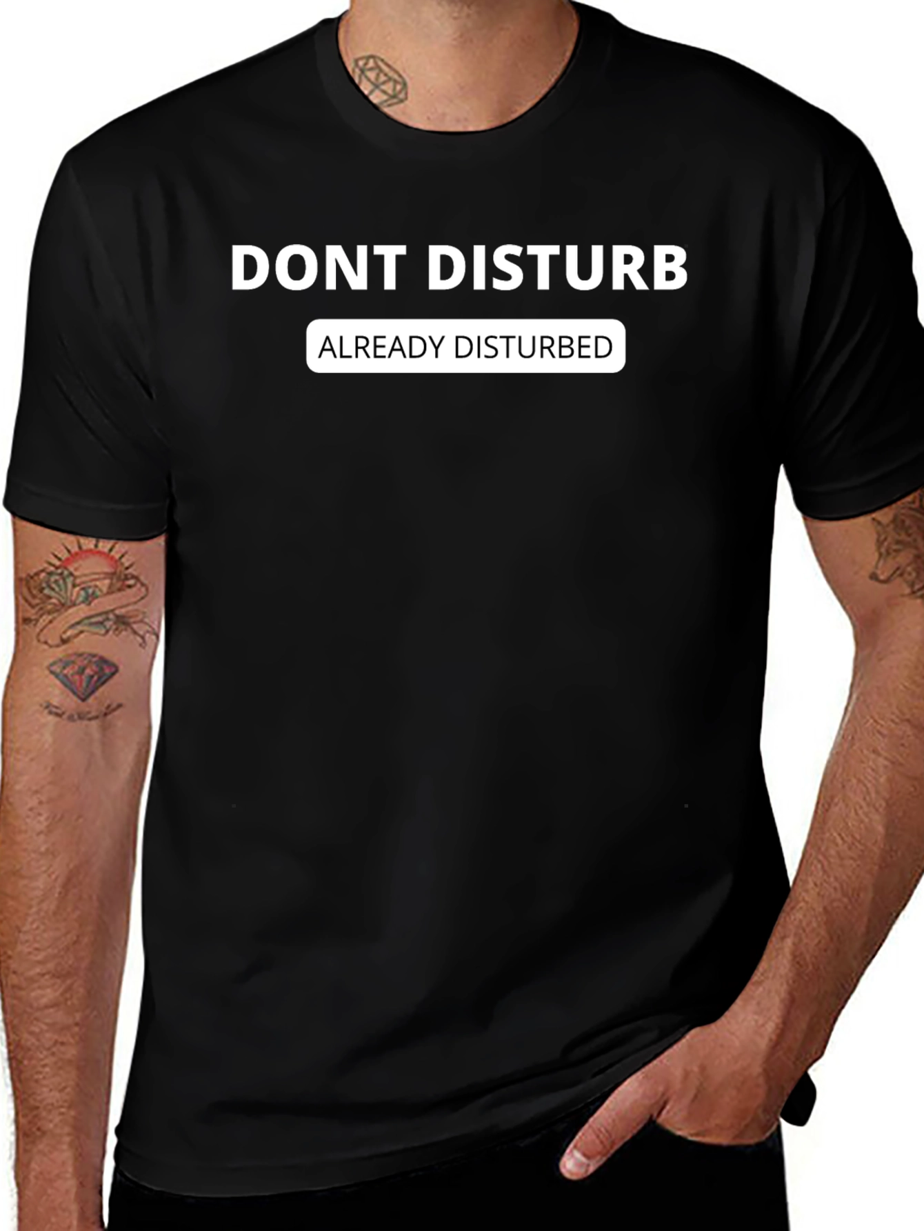 Dont Disturb Graphic Tee - Already Disturbed T-Shirt