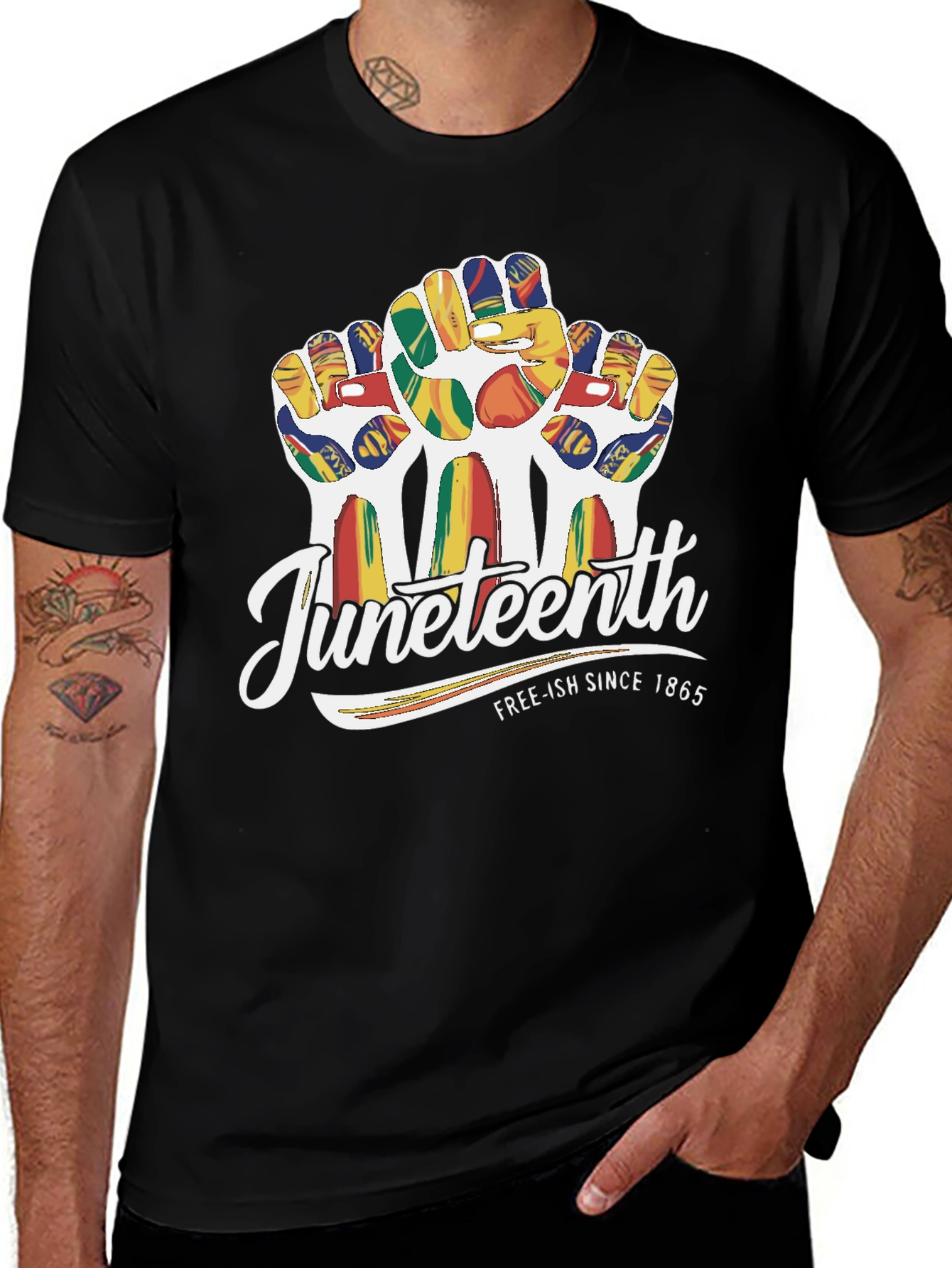 Juneteenth Black Pride Graphic T-Shirt