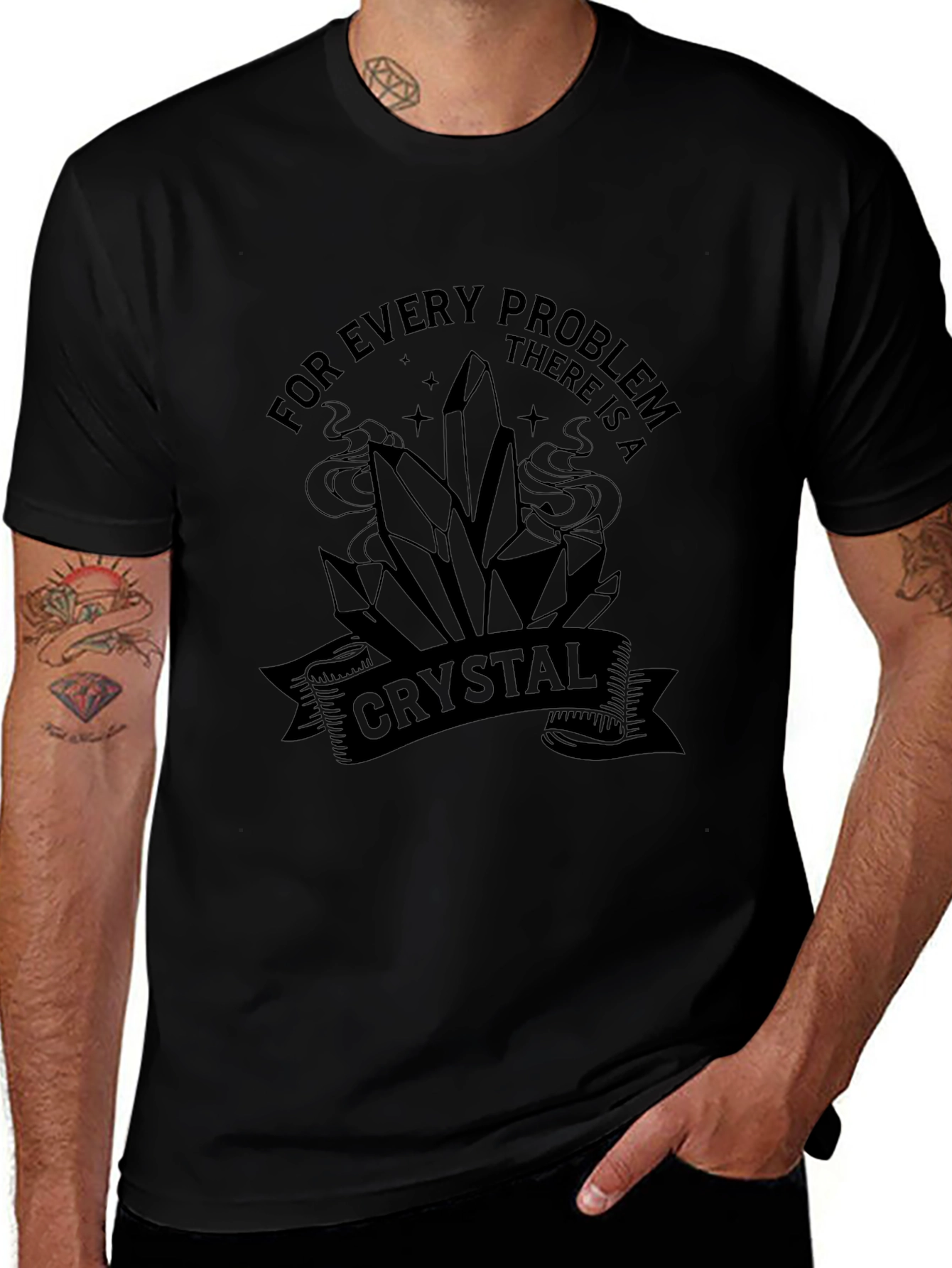Crystal Problem Solver T-Shirt