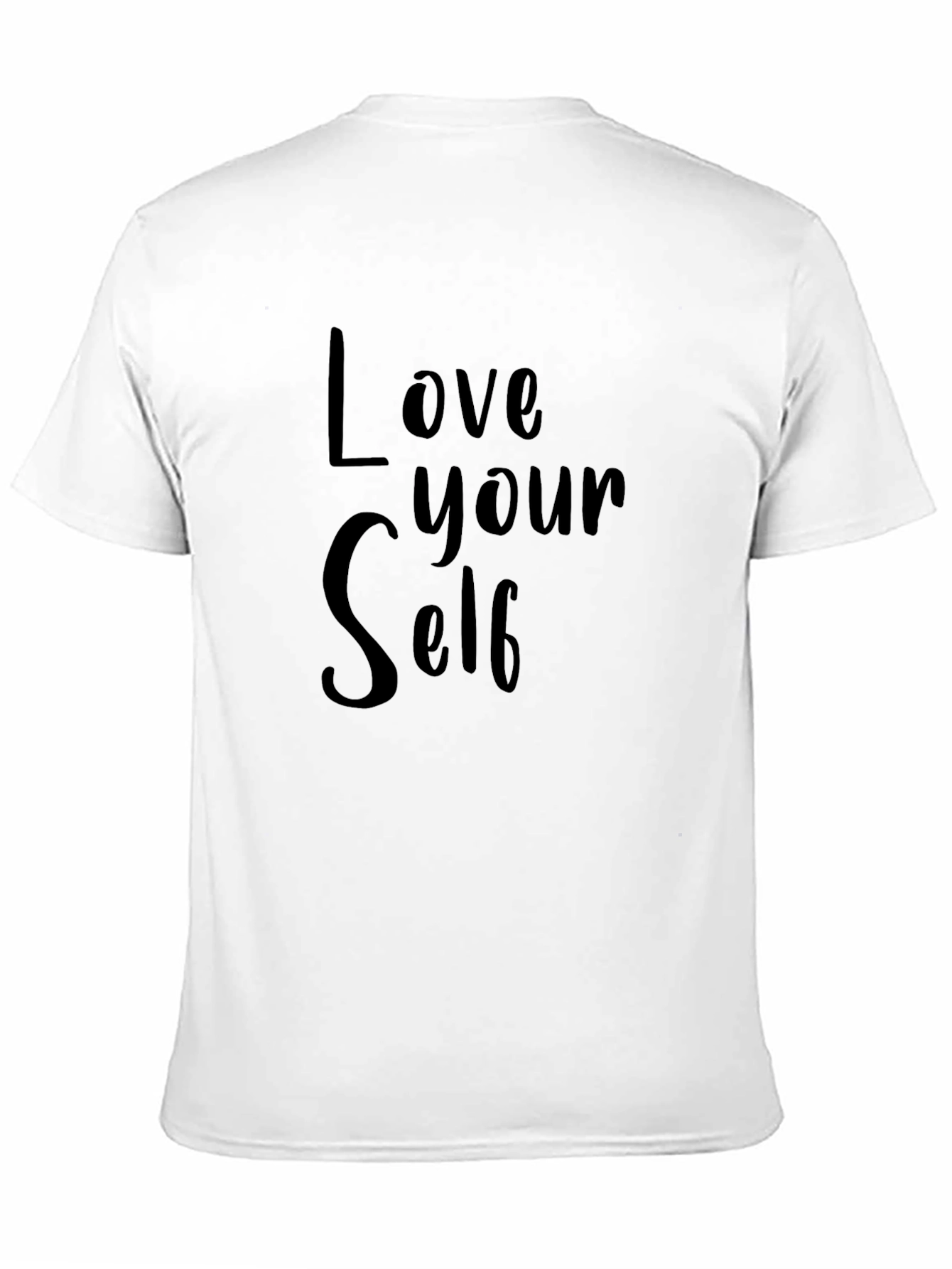 Love Yourself Graphic T-Shirt - Black
