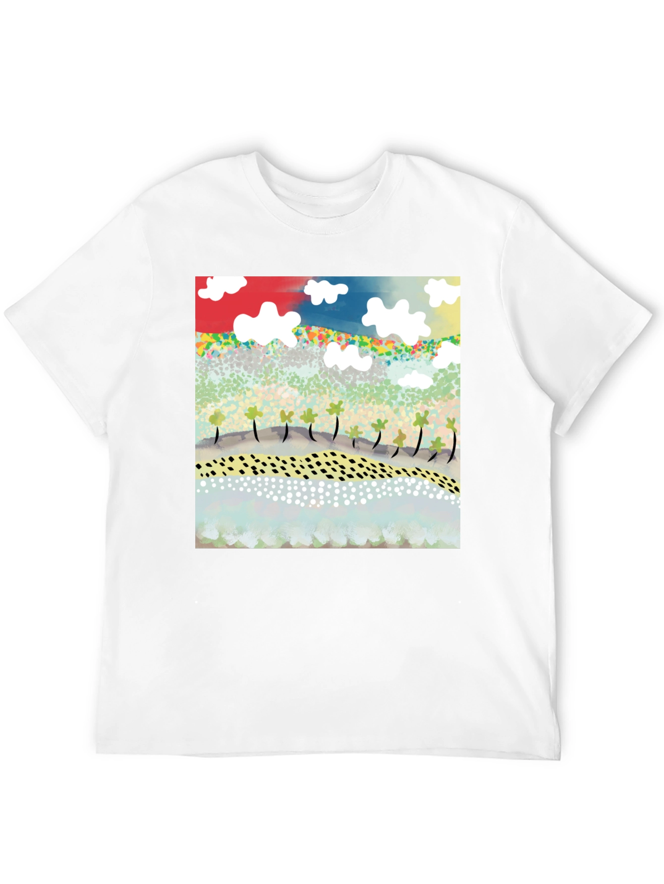Abstract Landscape Tee