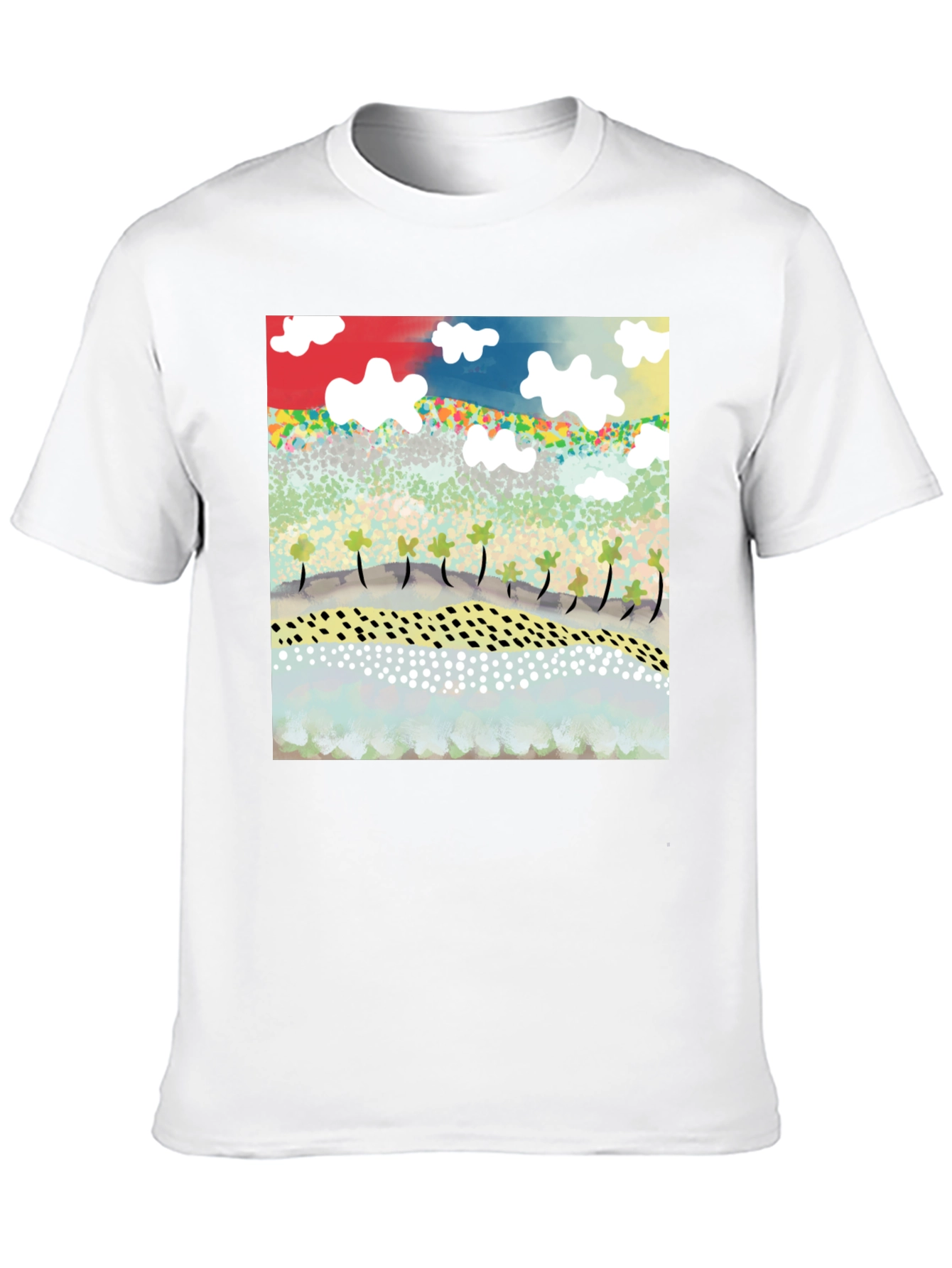 Abstract Landscape Tee