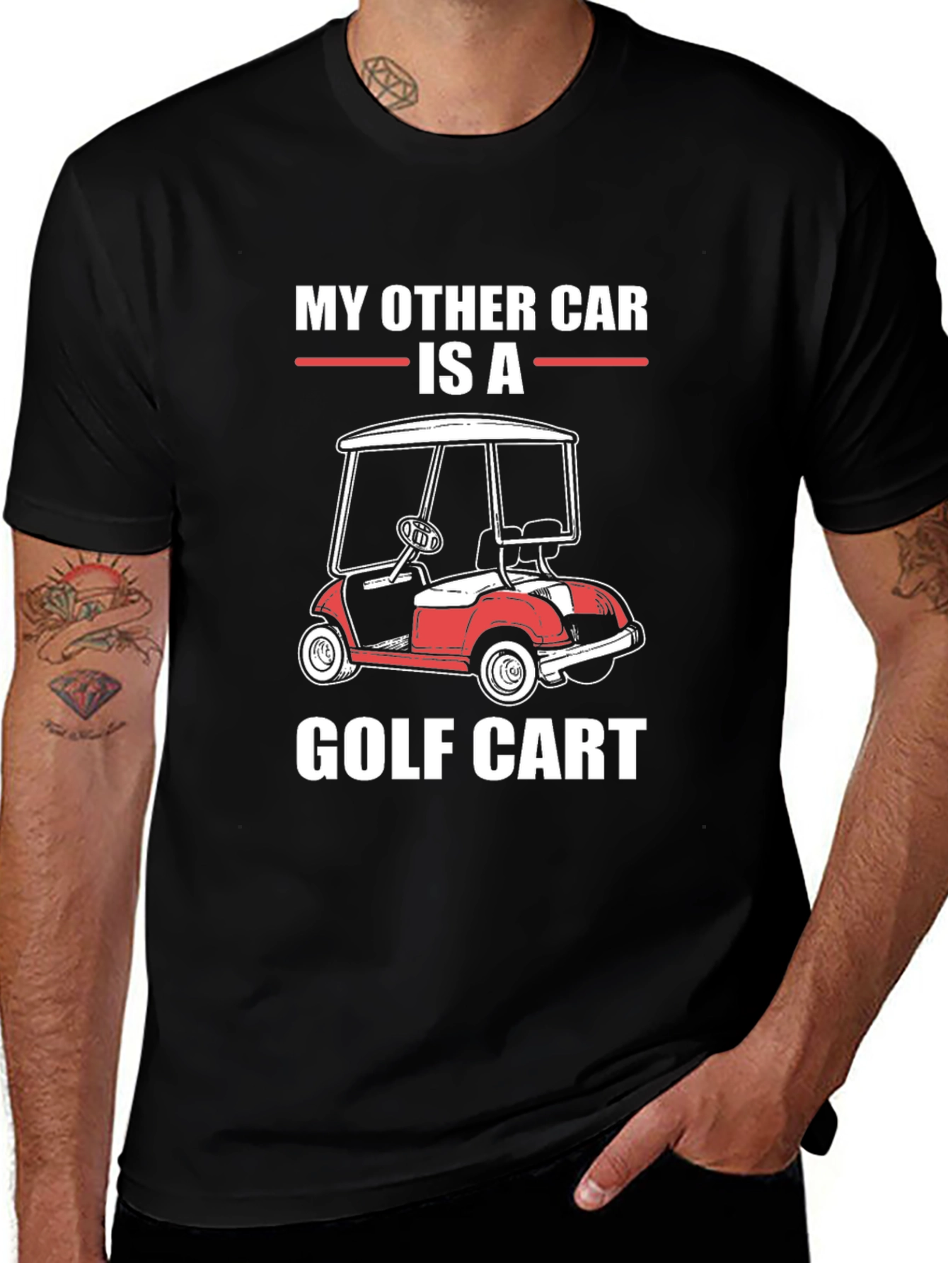 My Other Car is a Golf Cart T-Shirt