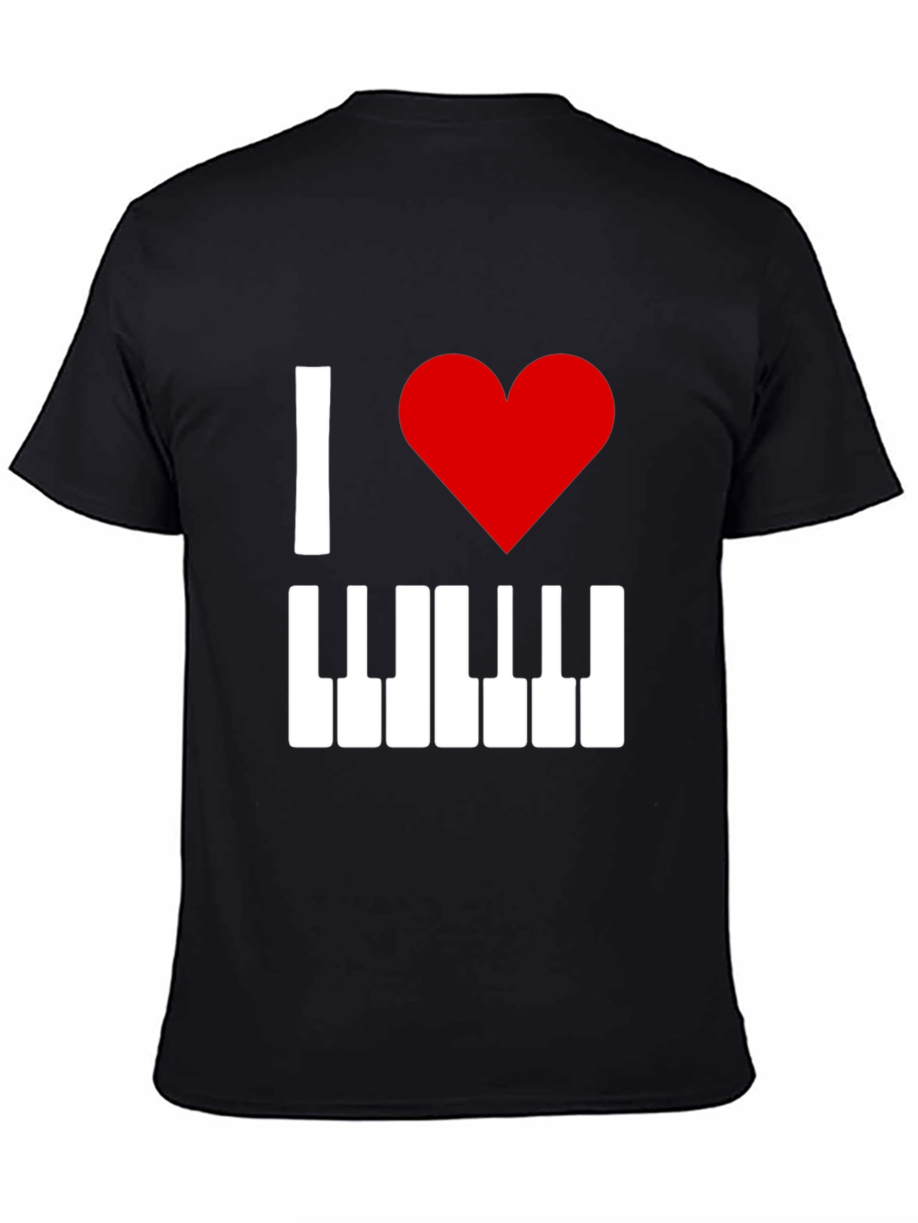 I Love Piano T-Shirt - Music Lover Tee