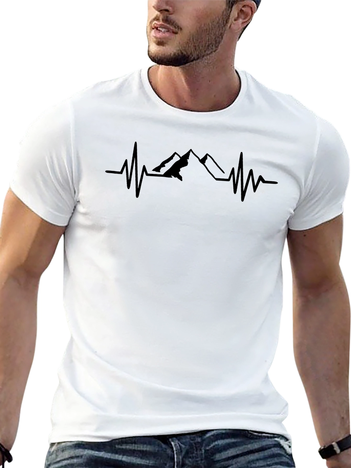 Mountain Heartbeat T-Shirt - Adventure Tee