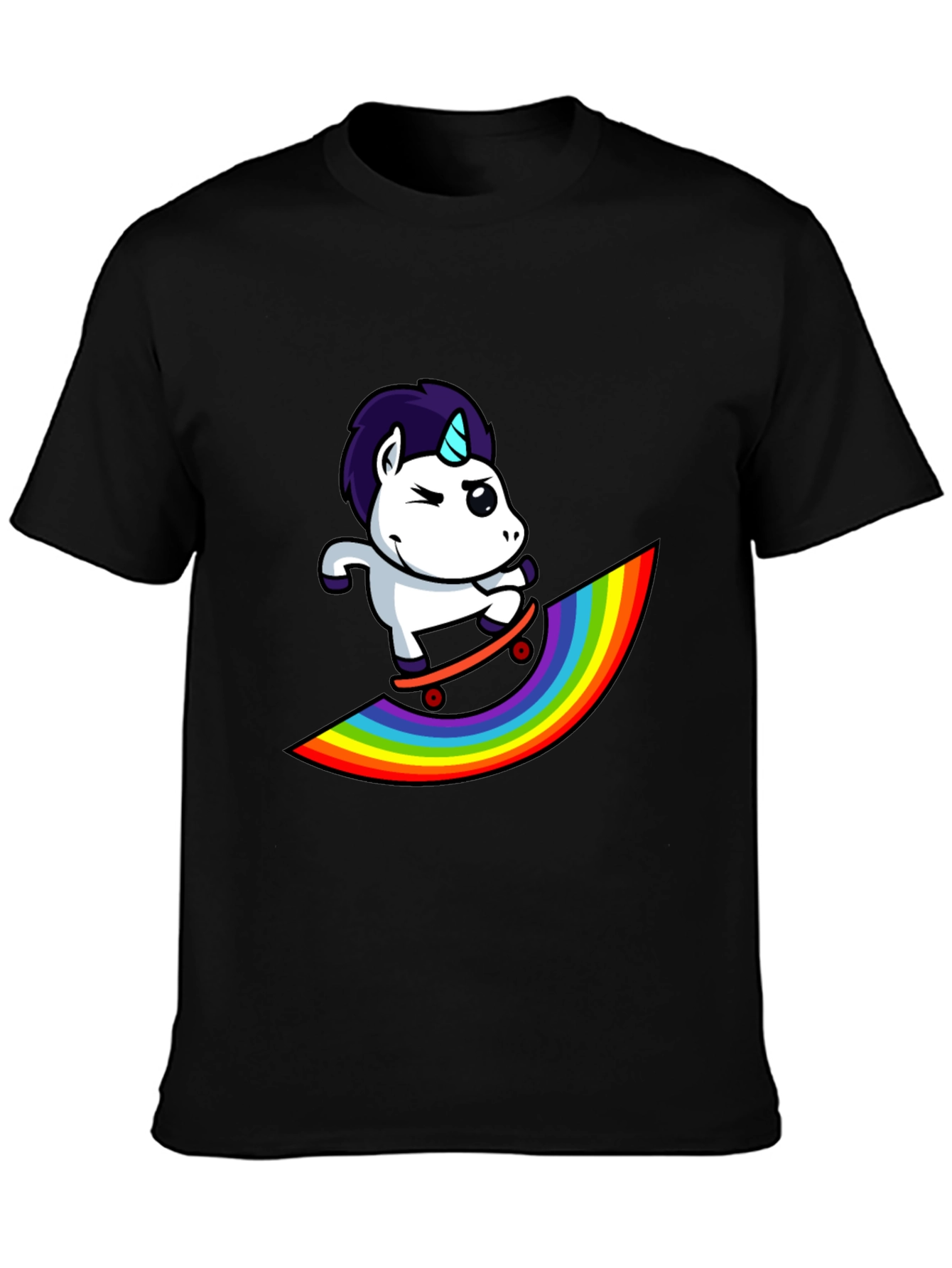 Unicorn Skateboard T-Shirt