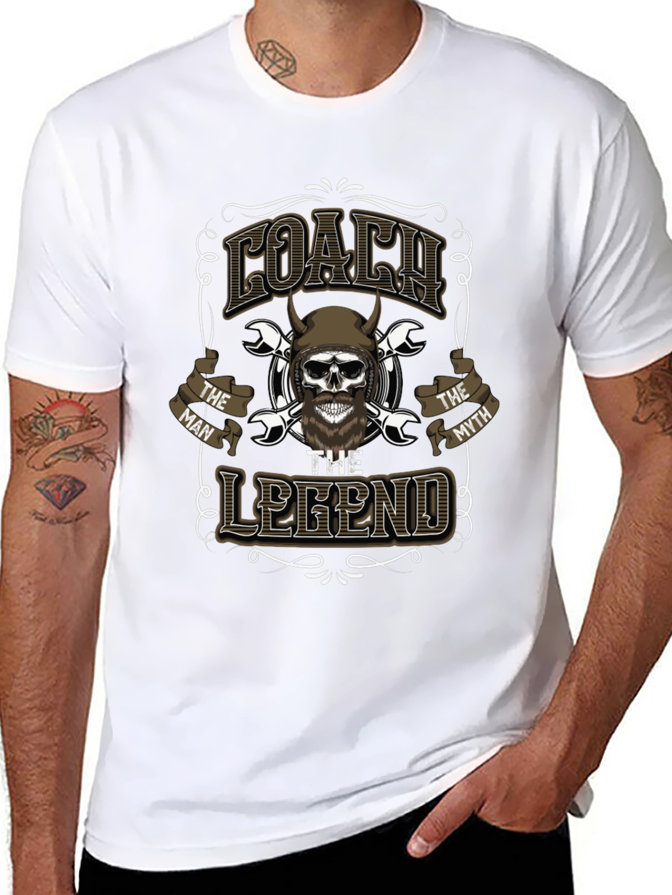 Coach The Man The Myth The Legend T-Shirt