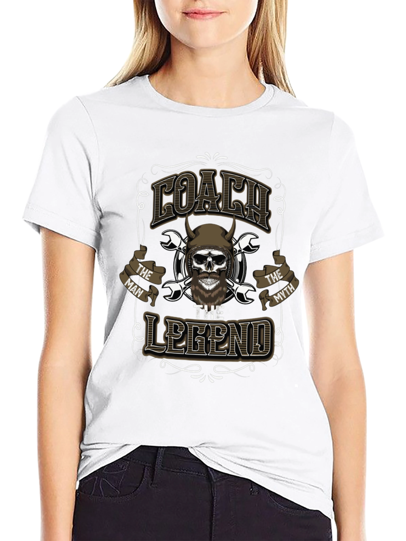 Coach The Man The Myth The Legend T-Shirt
