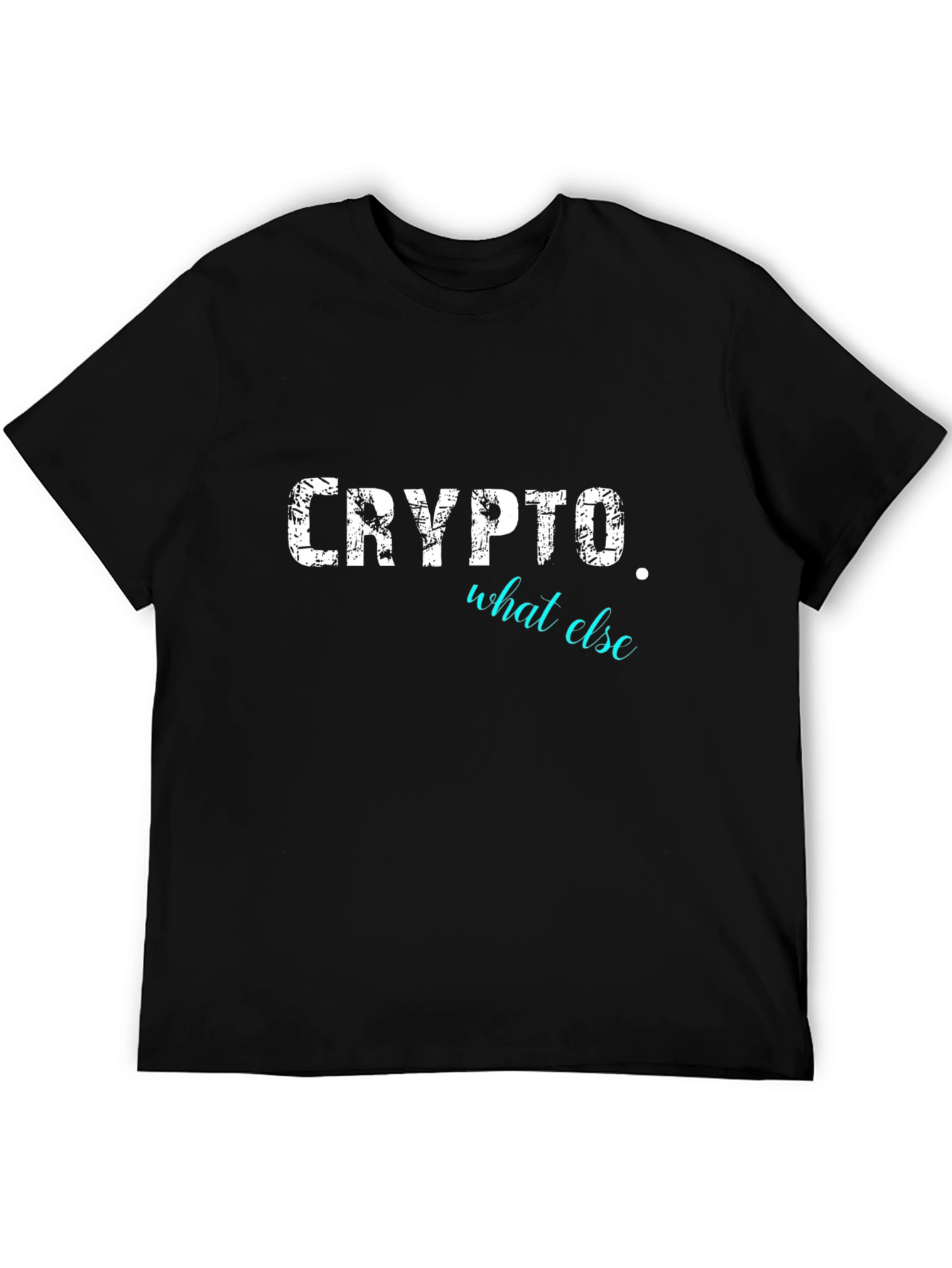 Crypto What Else Black Graphic T-Shirt