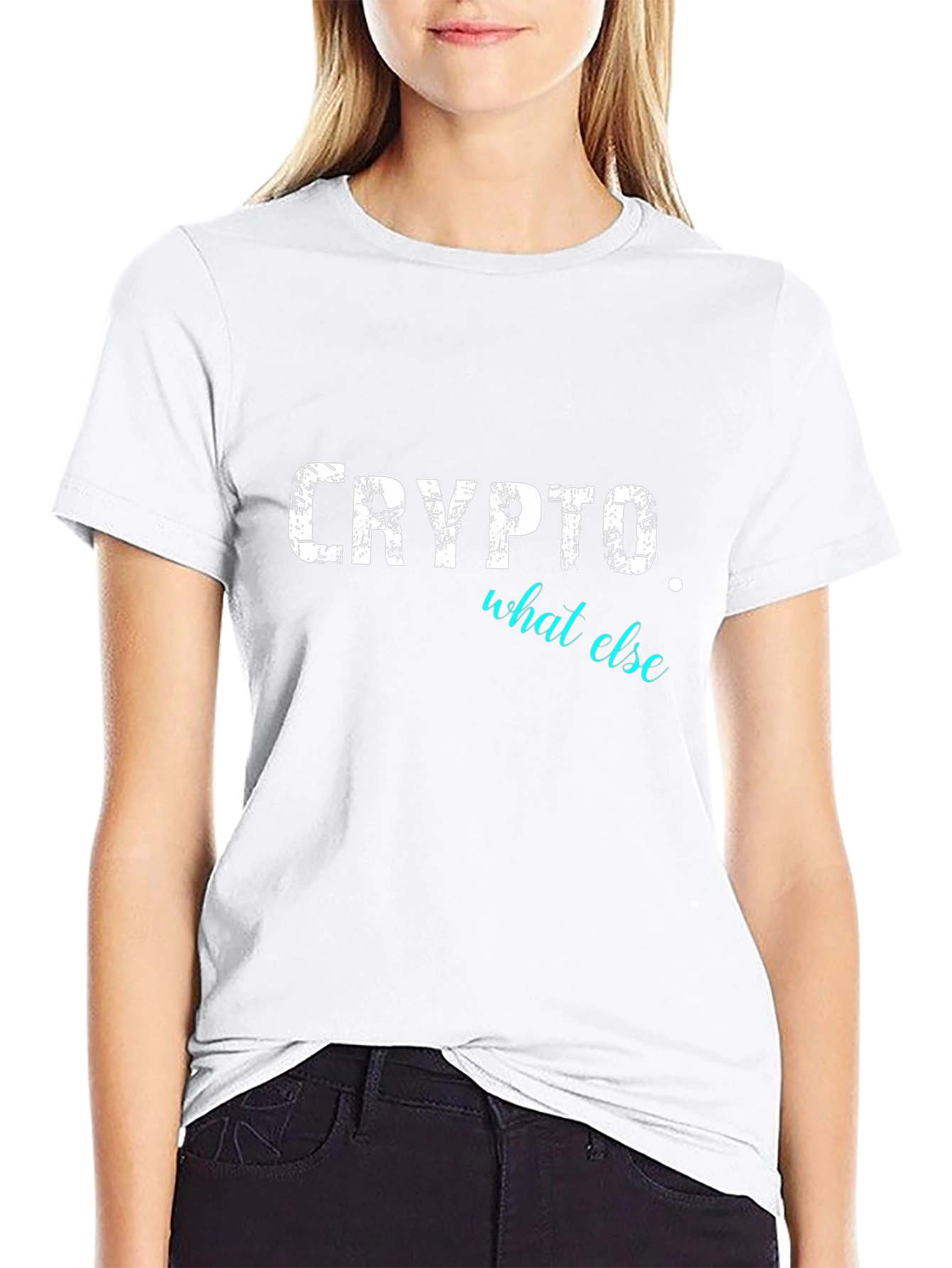Crypto What Else Black Graphic T-Shirt