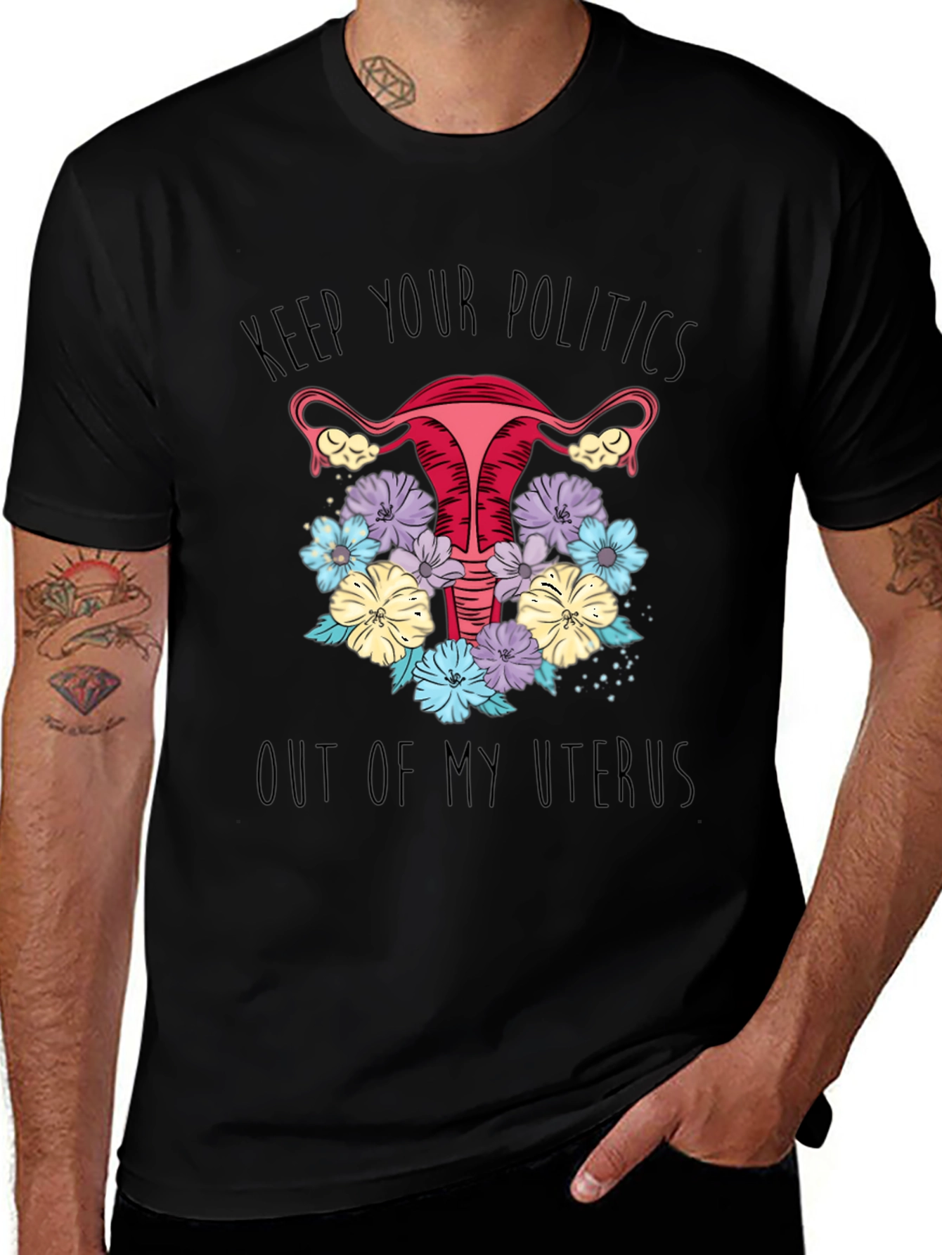 Keep Politics Out Uterus T-Shirt