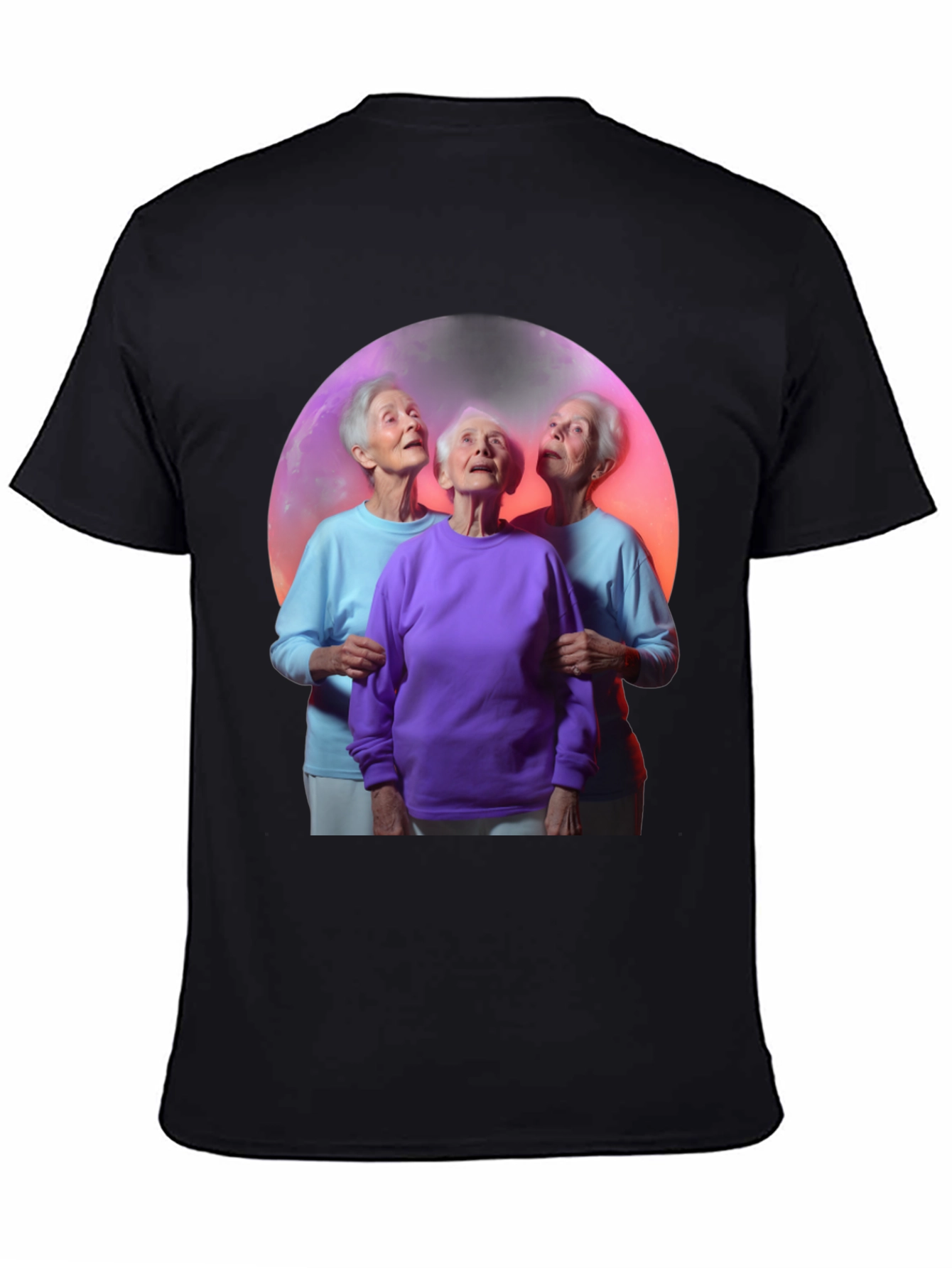 Quirky Three Grannies Graphic Tee