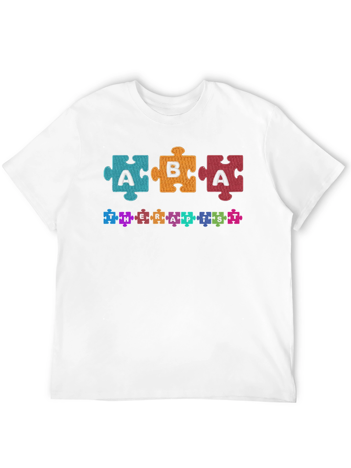 ABA Therapist Puzzle Piece T-Shirt