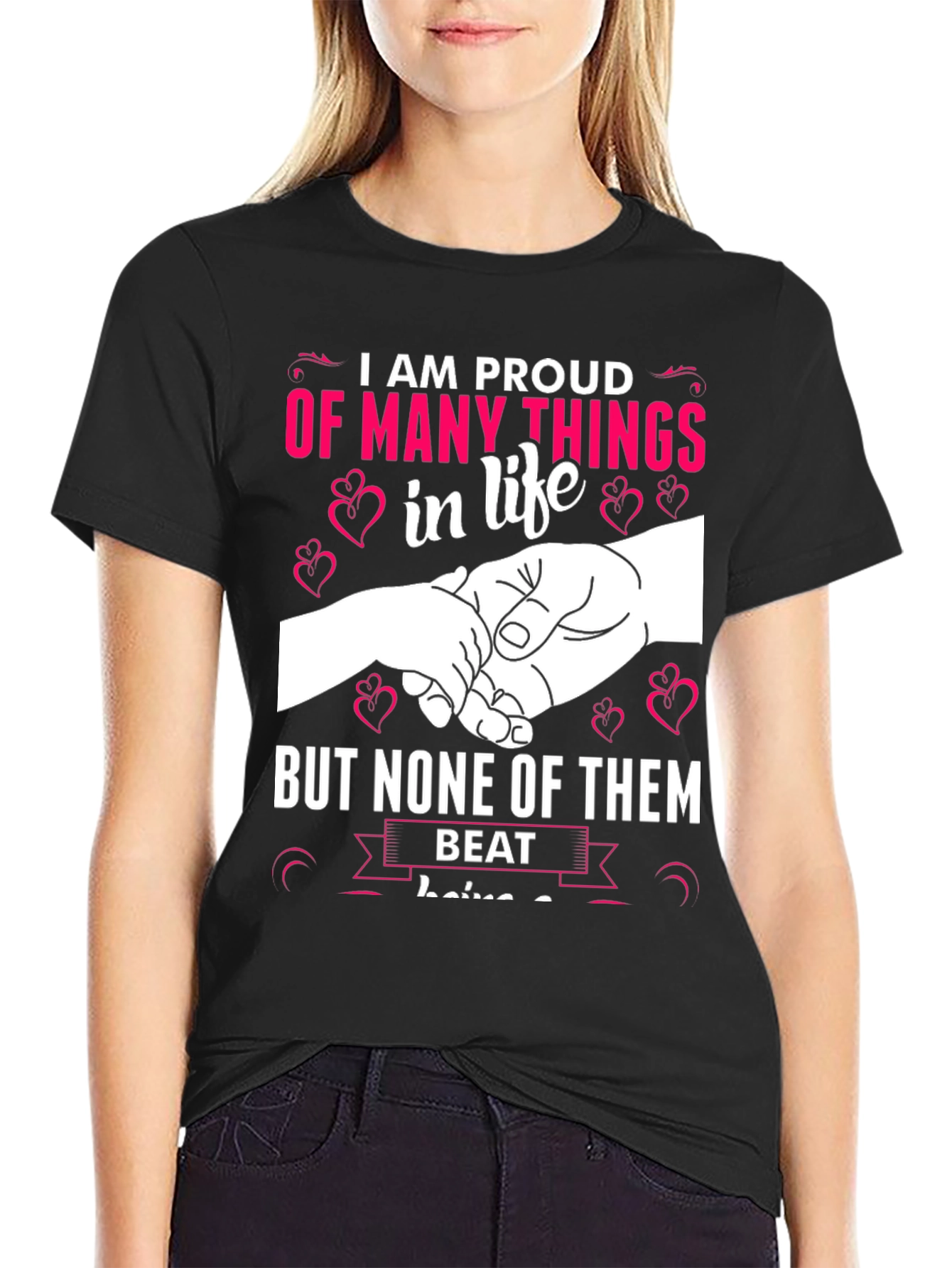 Proud Father T-Shirt - Daddys Little Helper