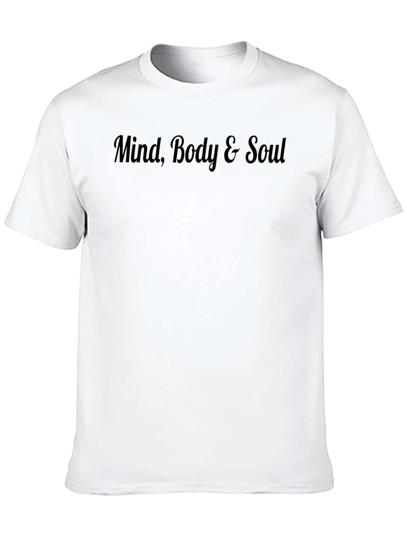 Mind Body & Soul Black T-Shirt